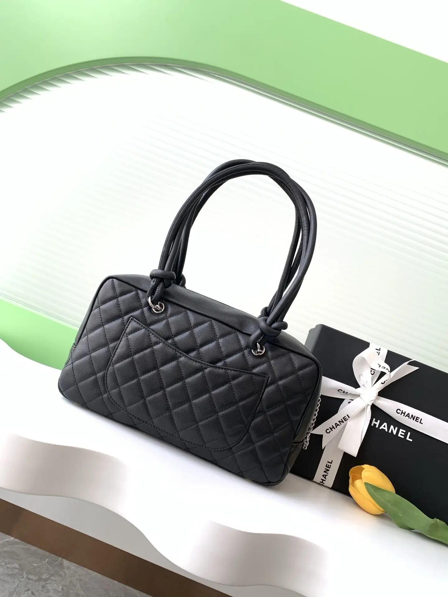 Chanel Cambon Bag AS6319 Black