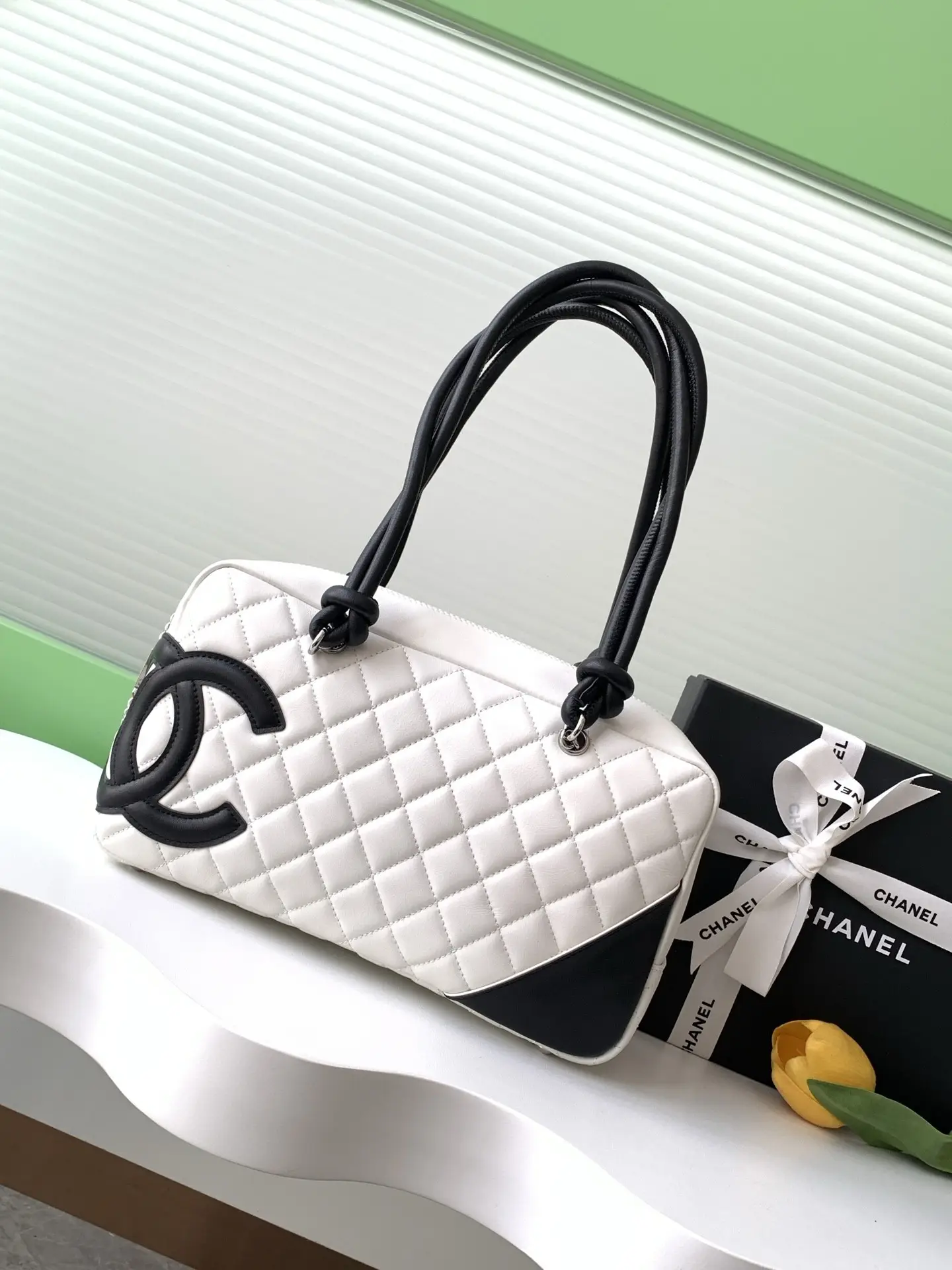 Chanel Cambon Bag AS6319 White