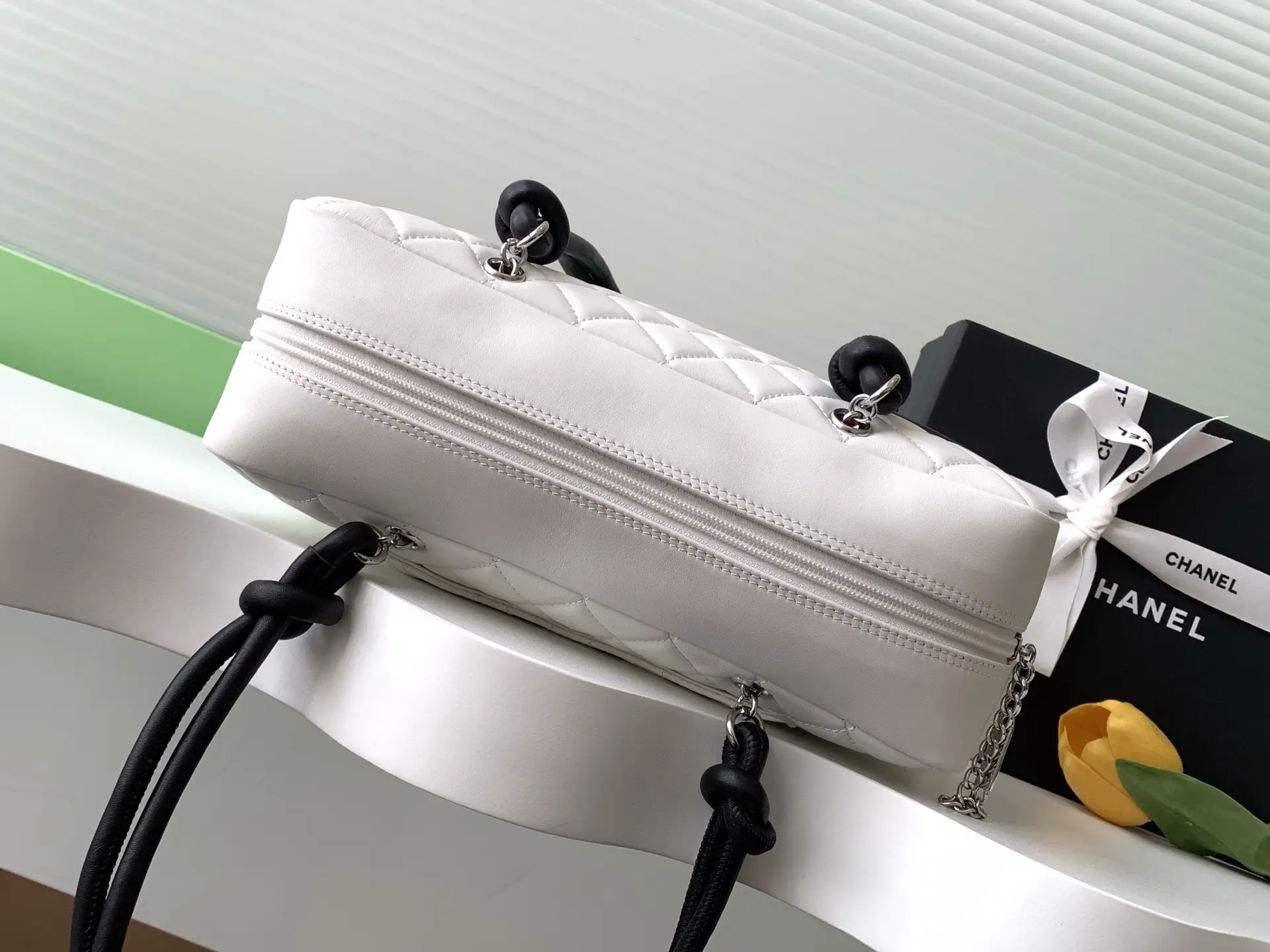 Chanel Cambon Bag AS6319 White