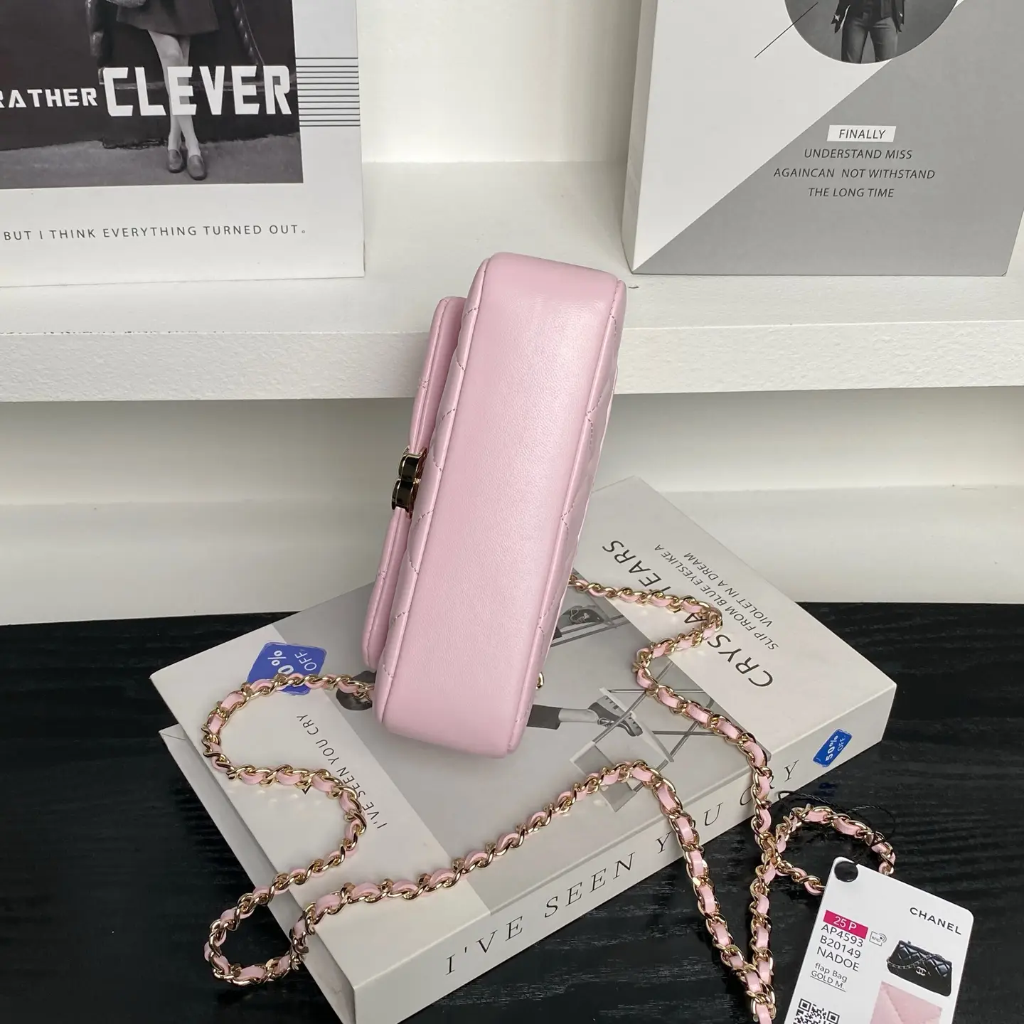 Chanel Clutch With Chain AP4593 Pink