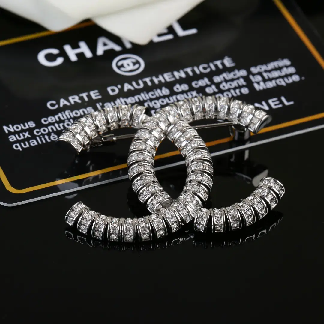 Chanel Crystal Brooch