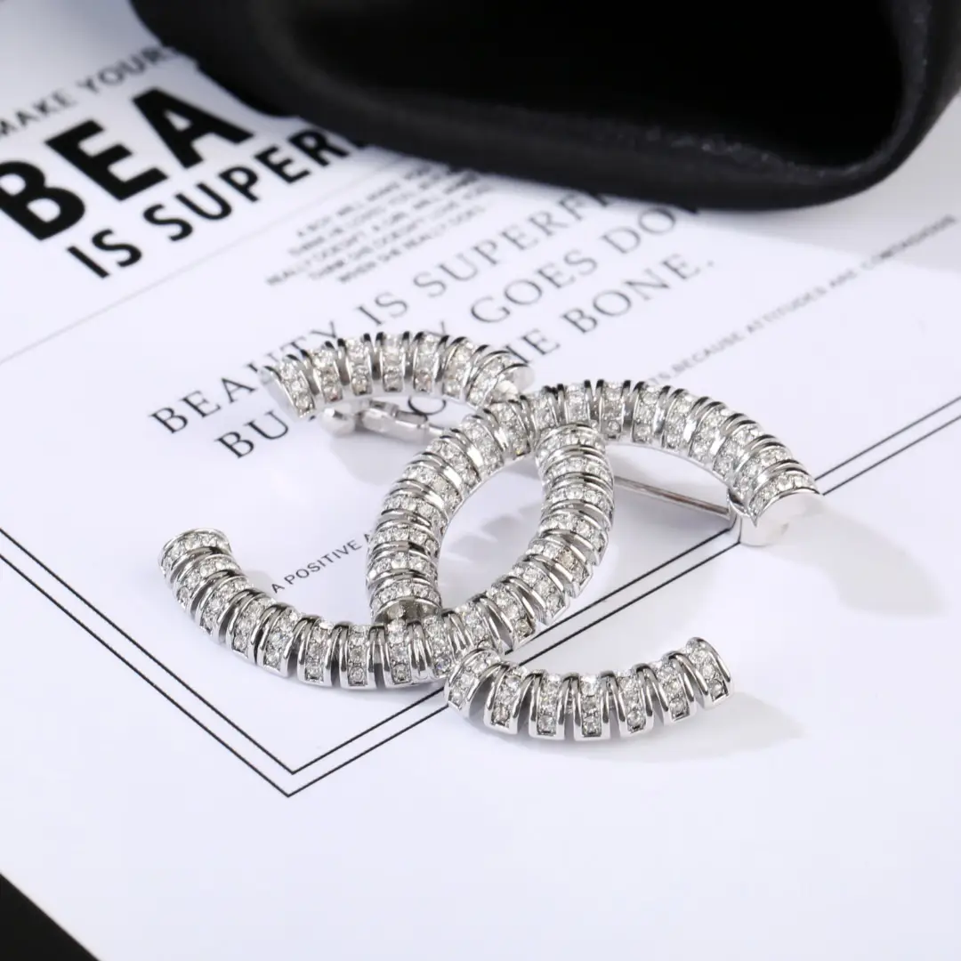 Chanel Crystal Brooch