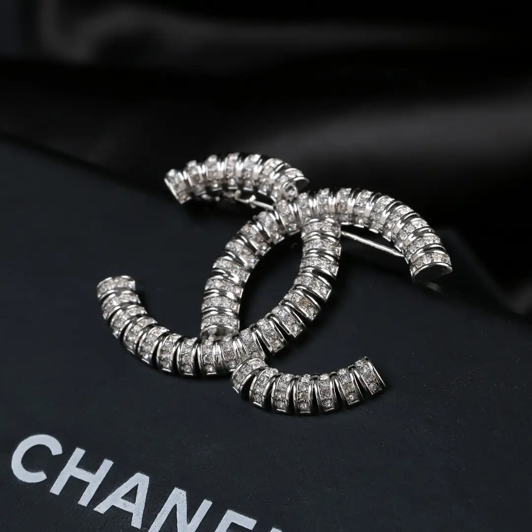 Chanel Crystal Brooch
