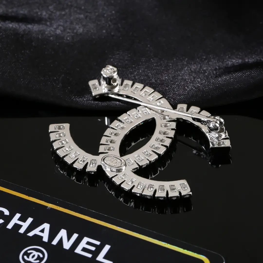 Chanel Crystal Brooch