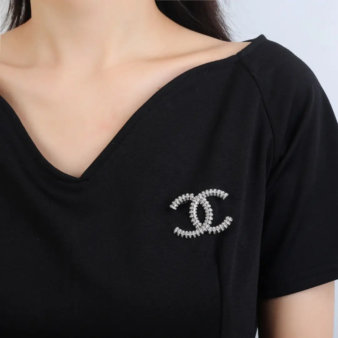 Chanel Crystal Brooch