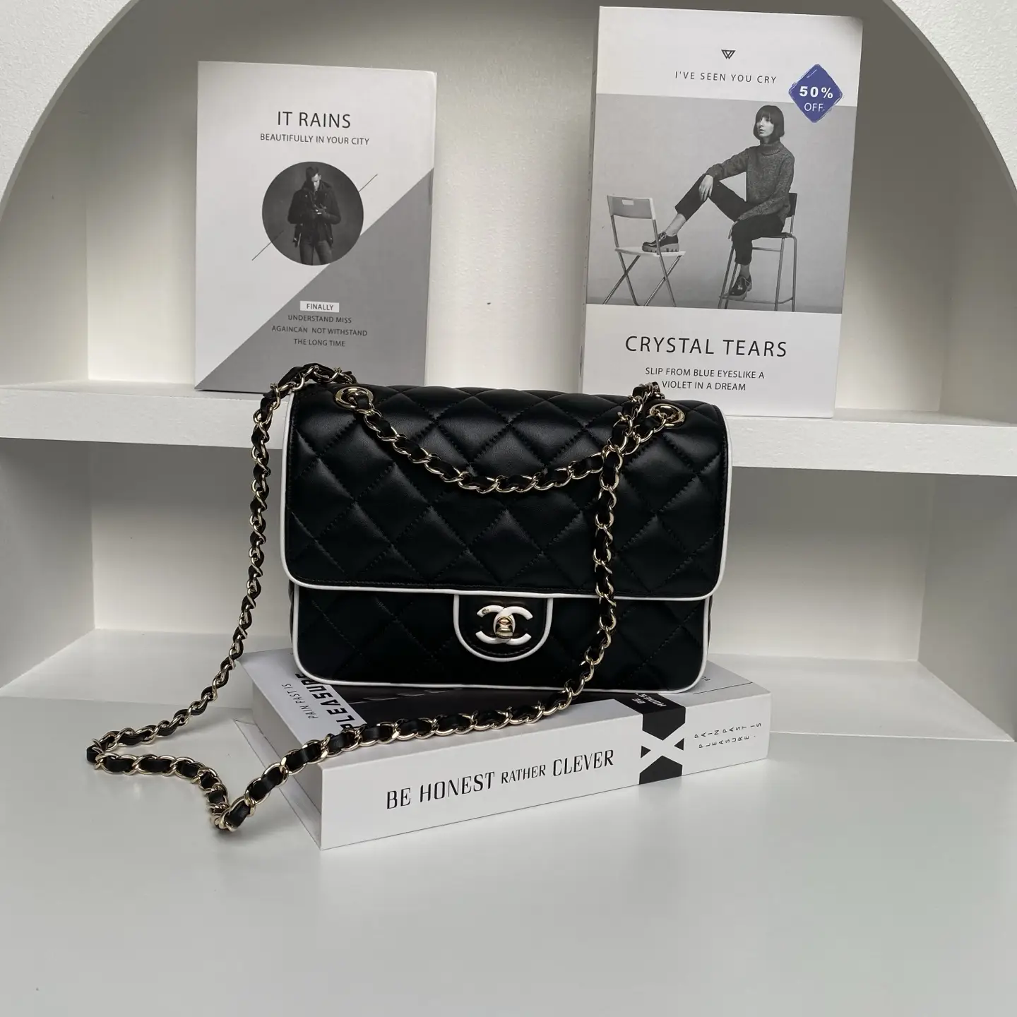Chanel Flap Bag AS5150 White