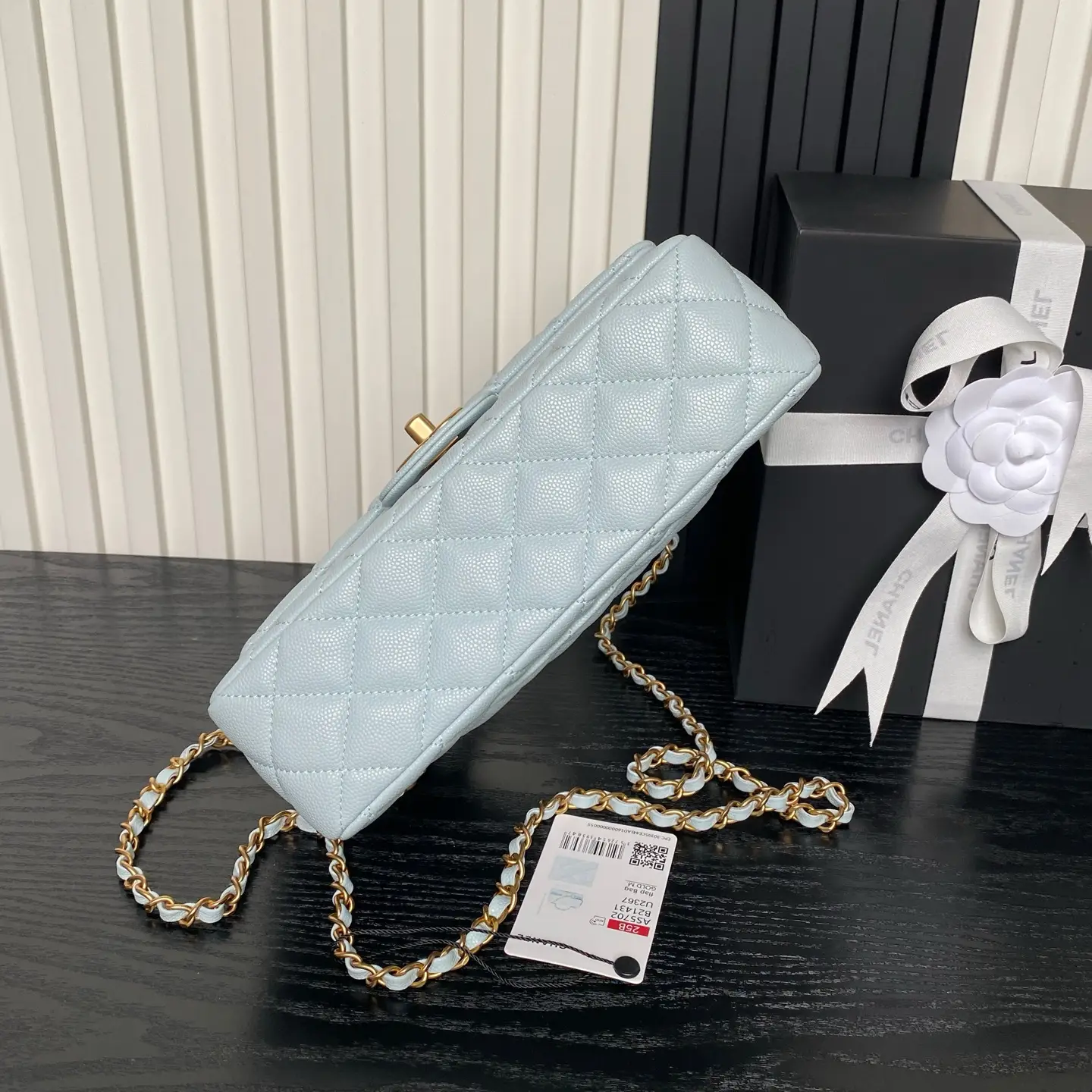 Chanel Flap Bag AS5702 Light Blue