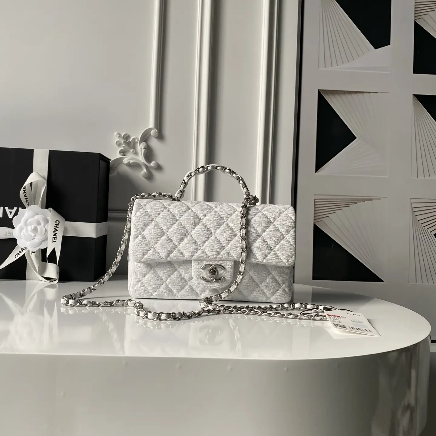 Chanel Flap Bag AS5702 White