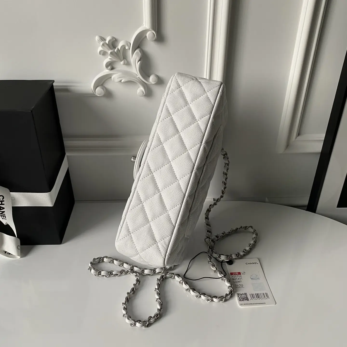 Chanel Flap Bag AS5702 White
