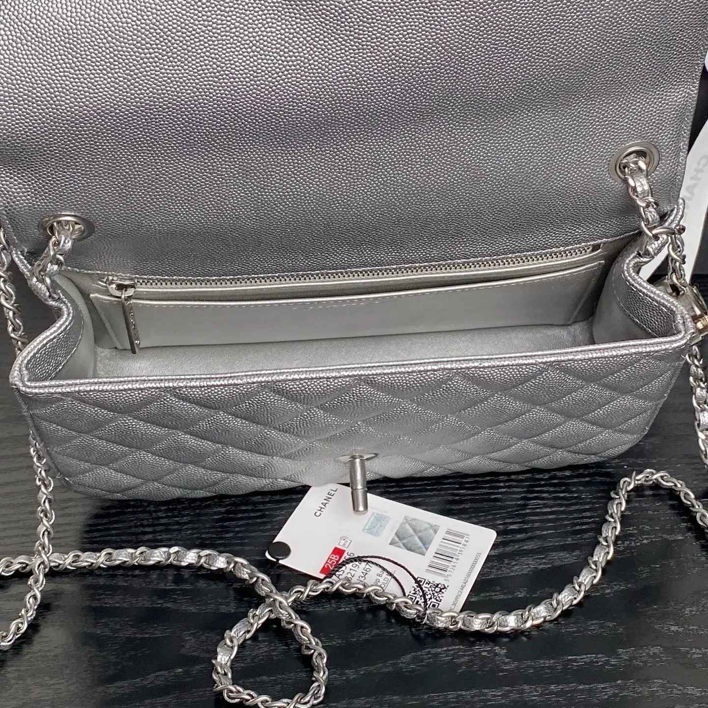 Chanel Flap Bag AS5756 Silver