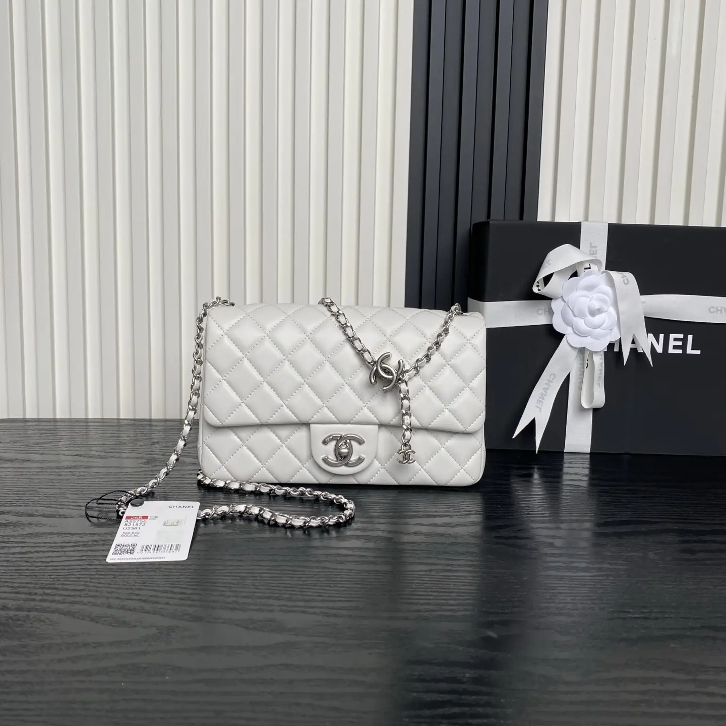 Chanel Flap Bag AS5756 White