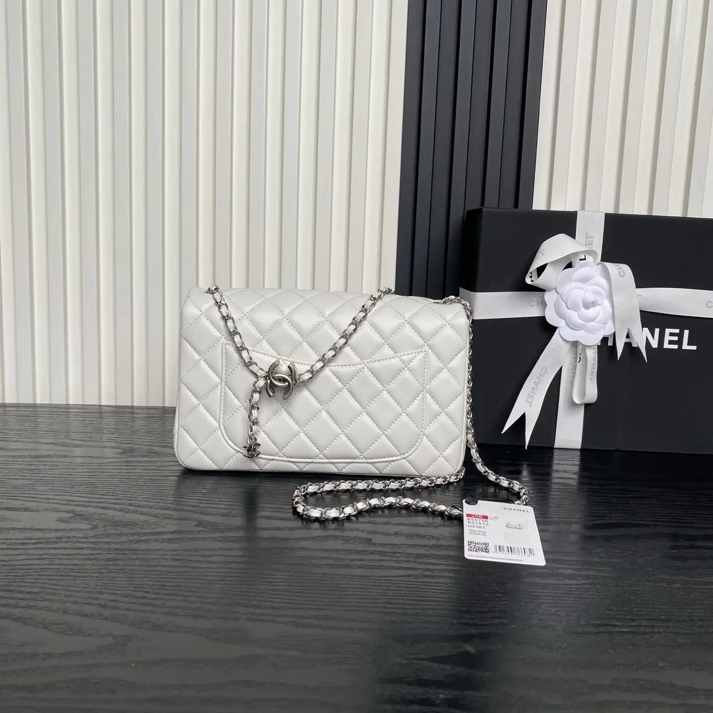 Chanel Flap Bag AS5756 White
