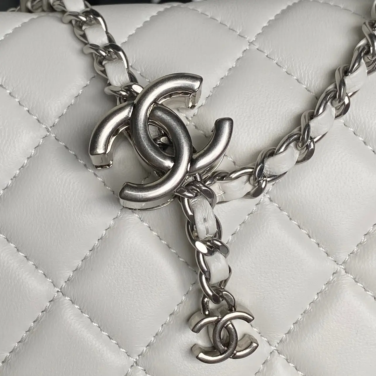 Chanel Flap Bag AS5756 White