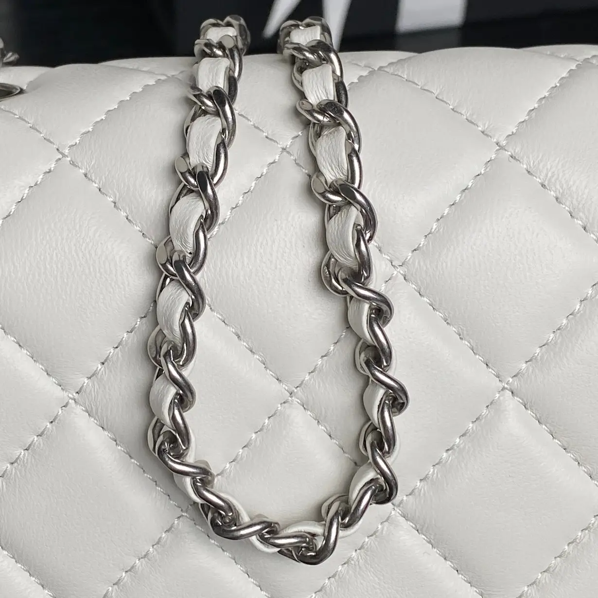 Chanel Flap Bag AS5756 White