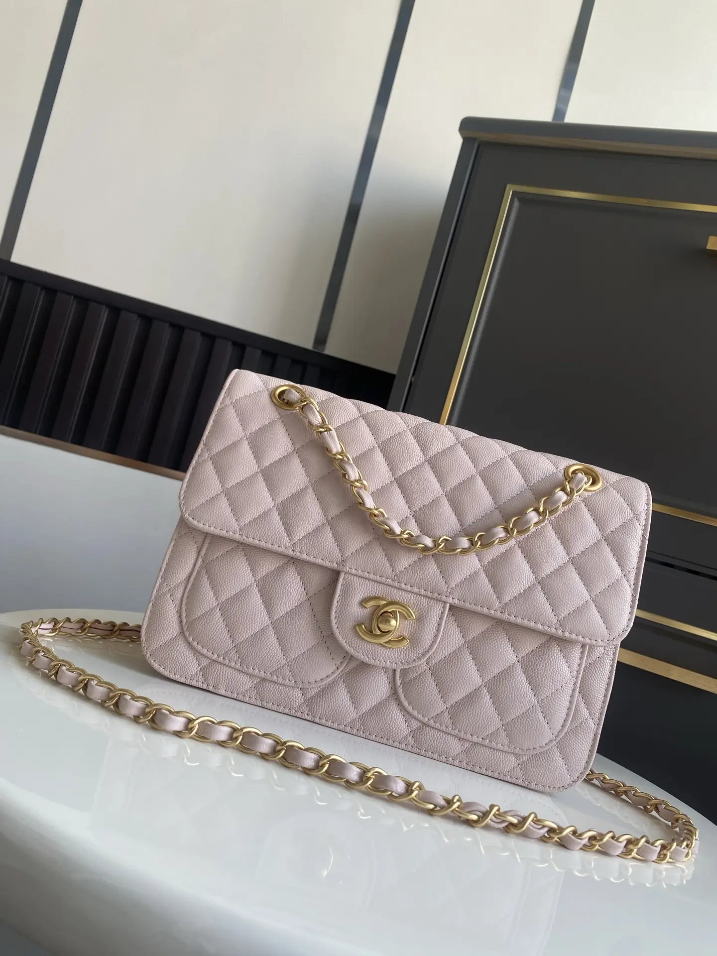 Chanel Flap Bag Double Pocket AS5695 Pink