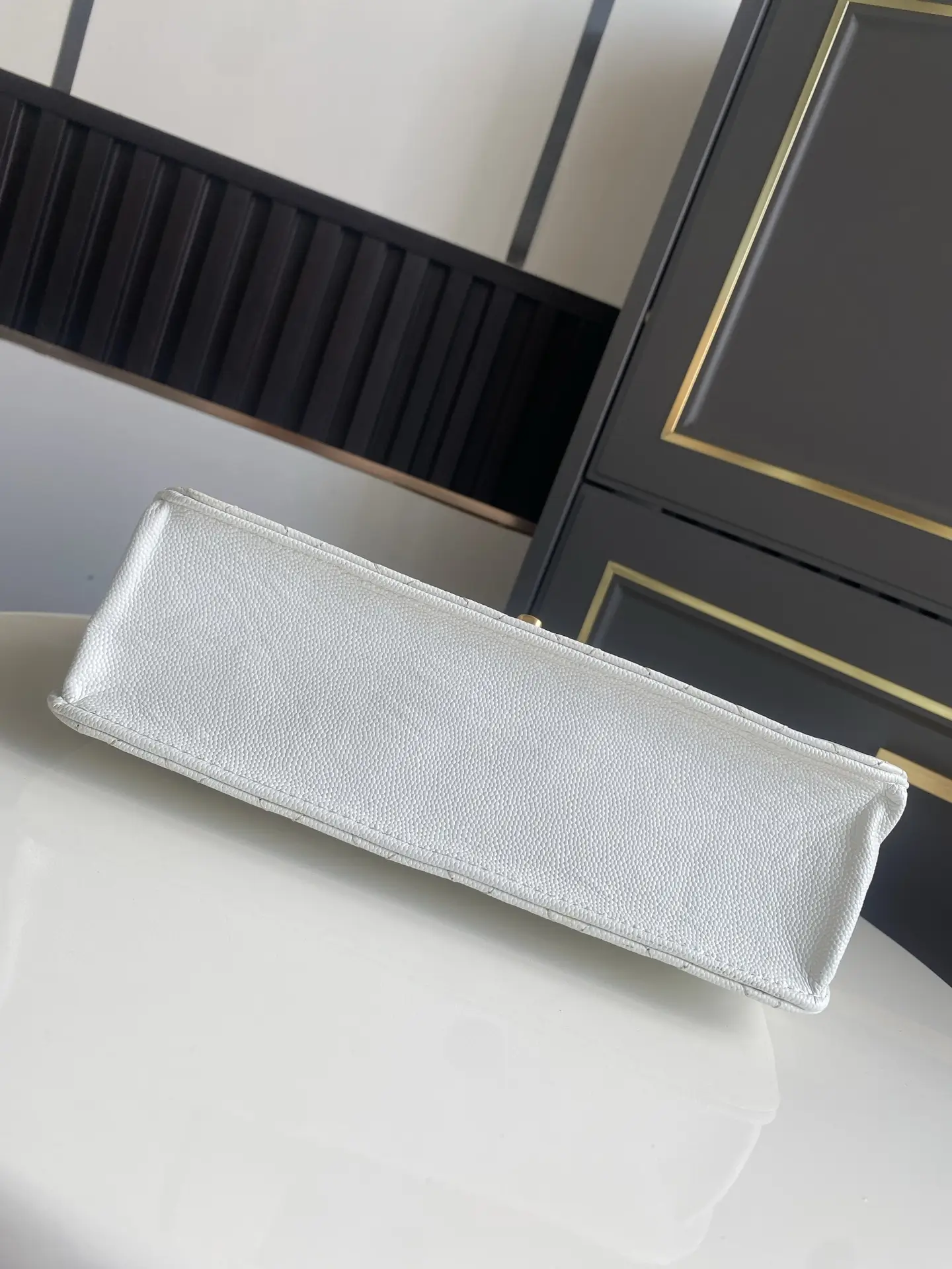 Chanel Flap Bag Double Pocket AS5695 White