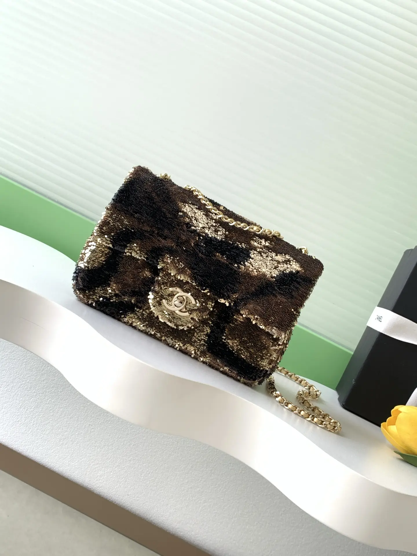 Chanel Flap Bag Sequins AS4561