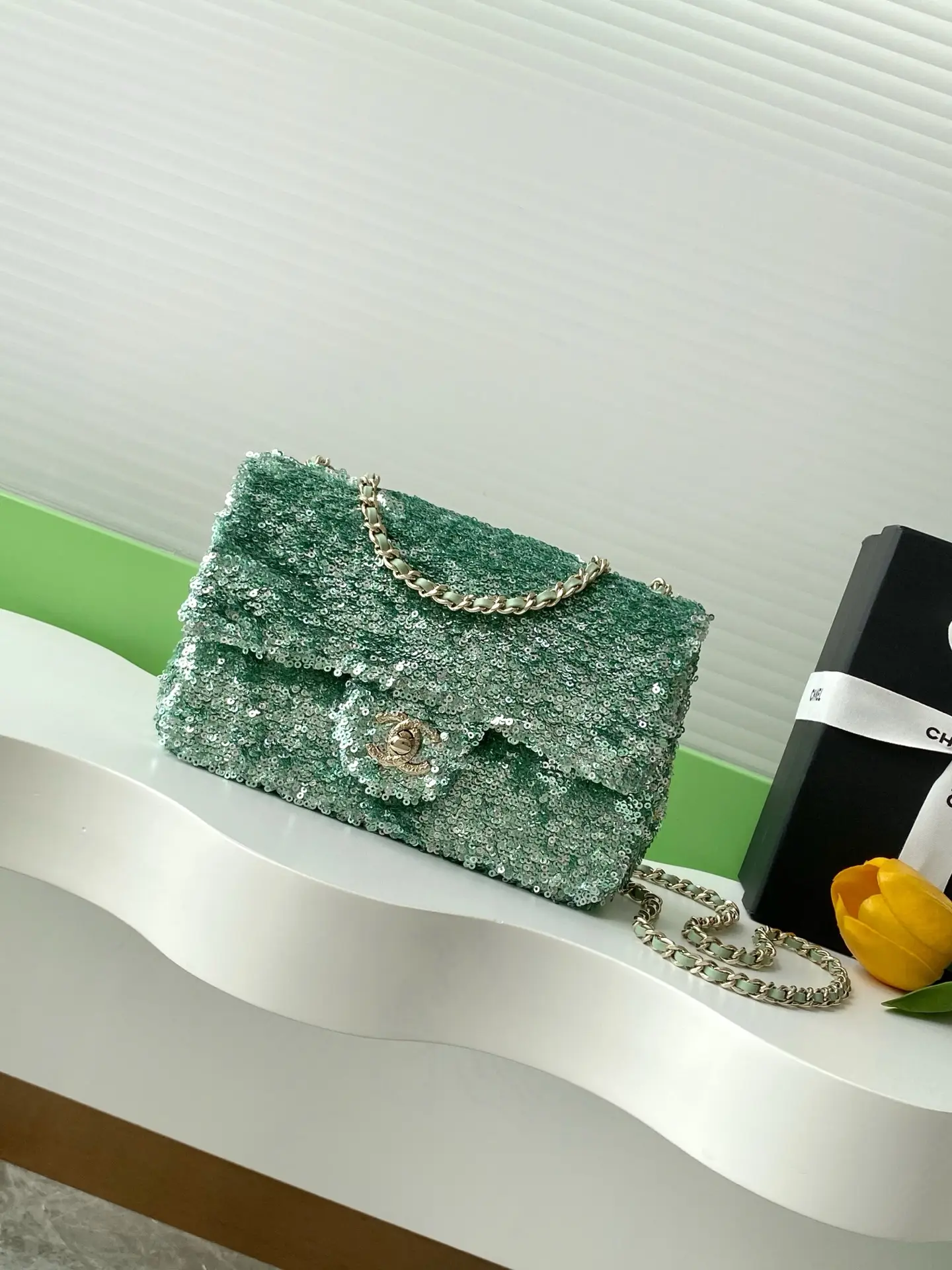 Chanel Flap Bag Sequins AS4561
