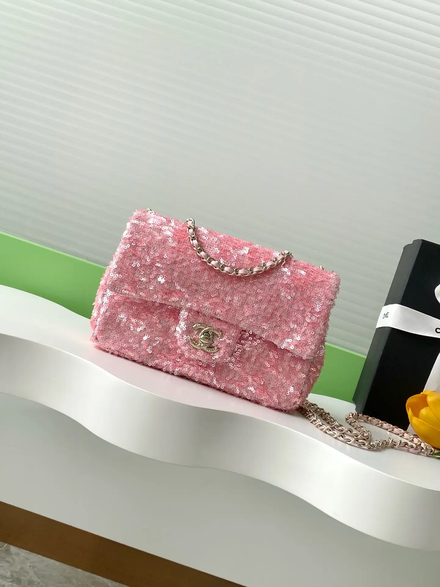 Chanel Flap Bag Sequins AS4561