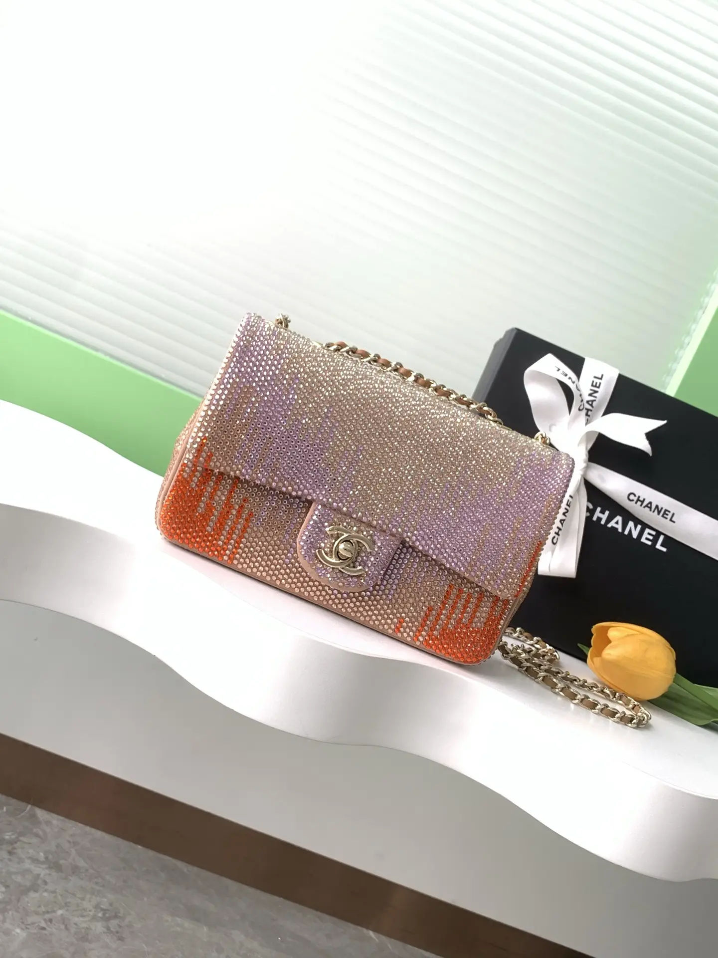 Chanel Flap Bag Sequins AS4561