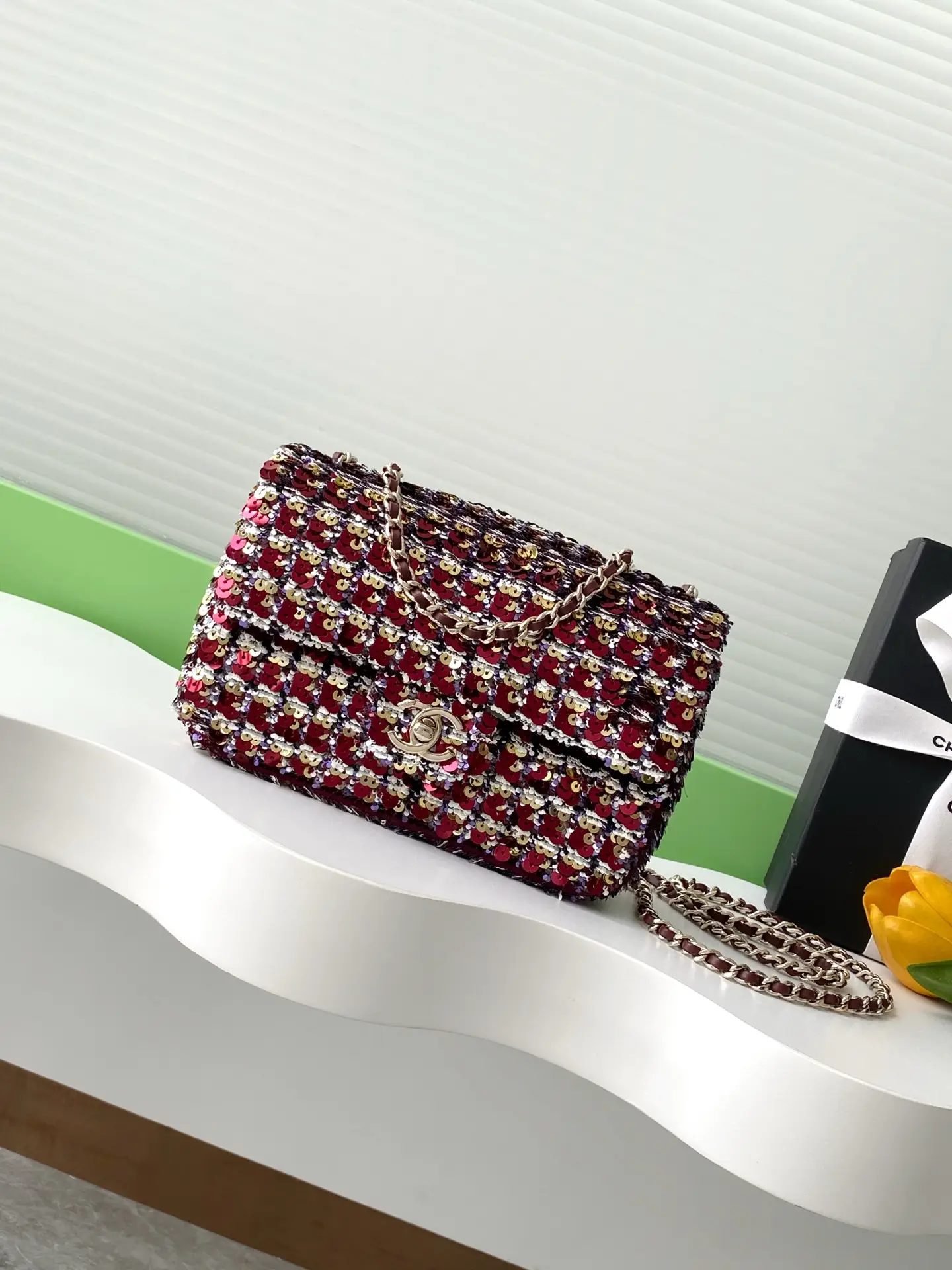 Chanel Flap Bag Sequins AS4561