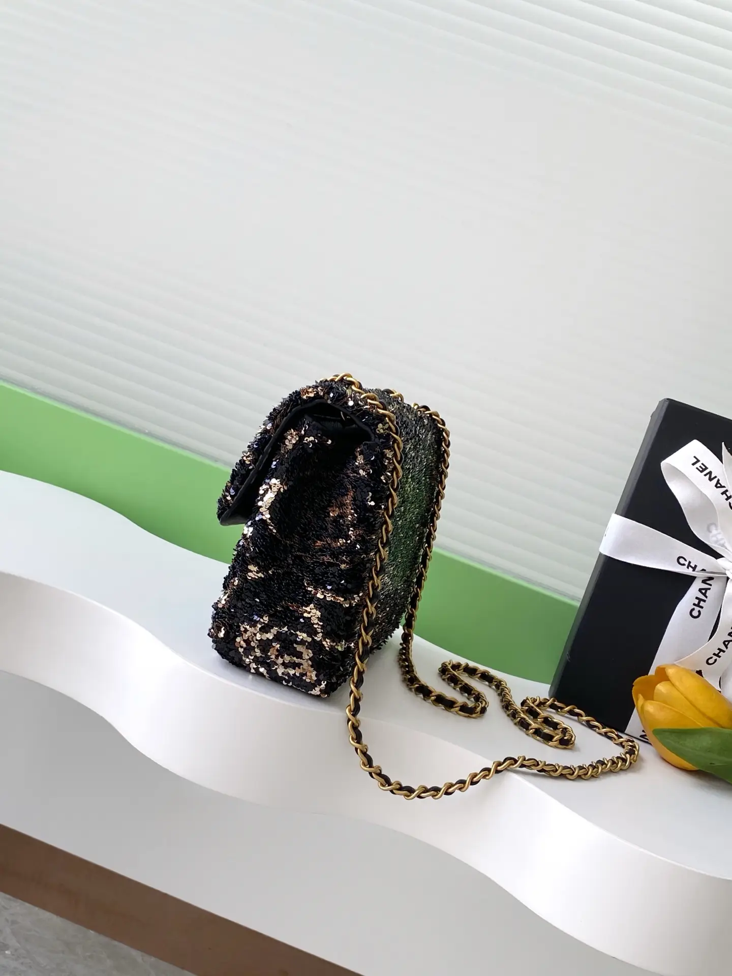 Chanel Flap Bag Sequins AS4561