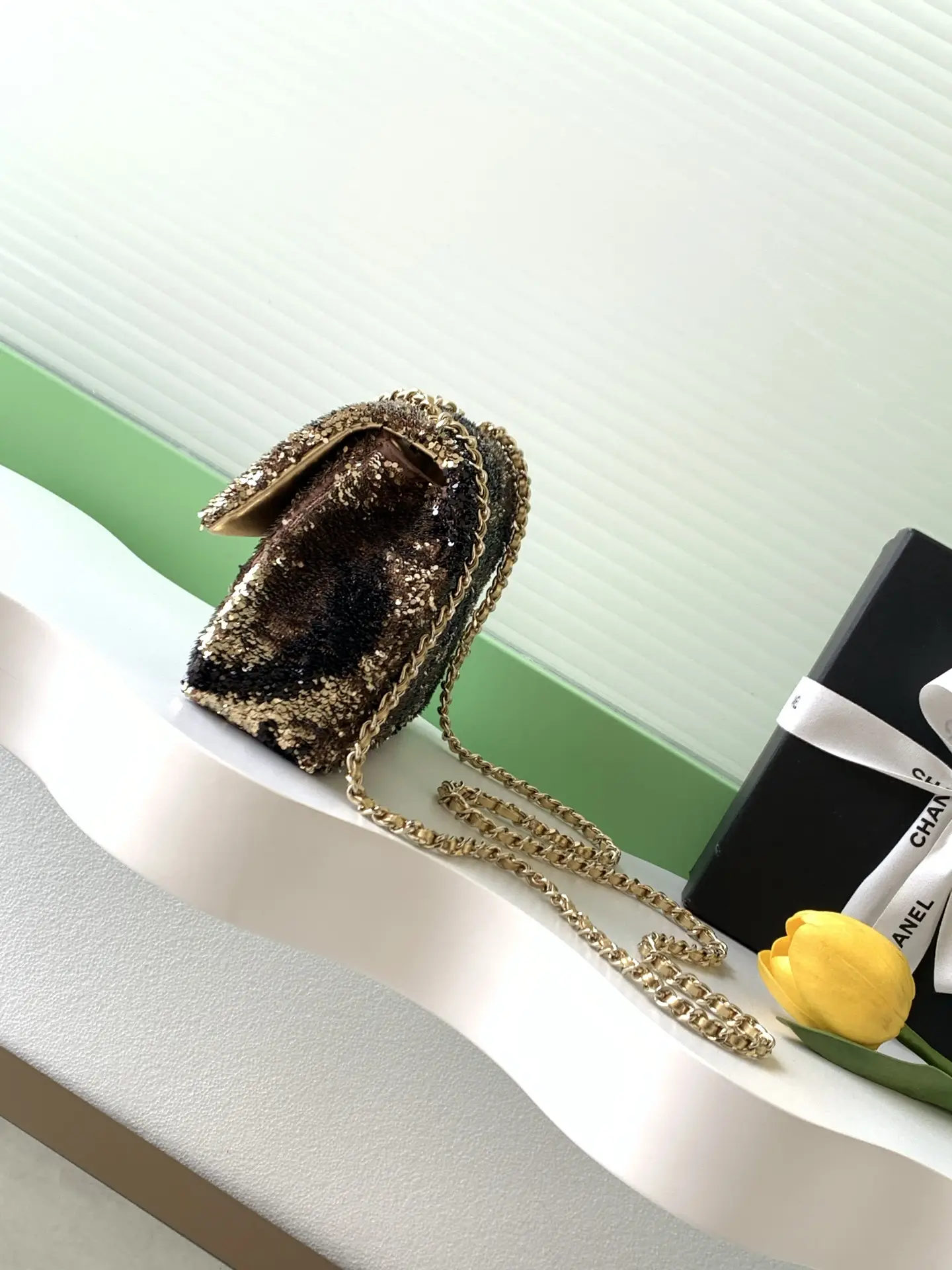 Chanel Flap Bag Sequins AS4561