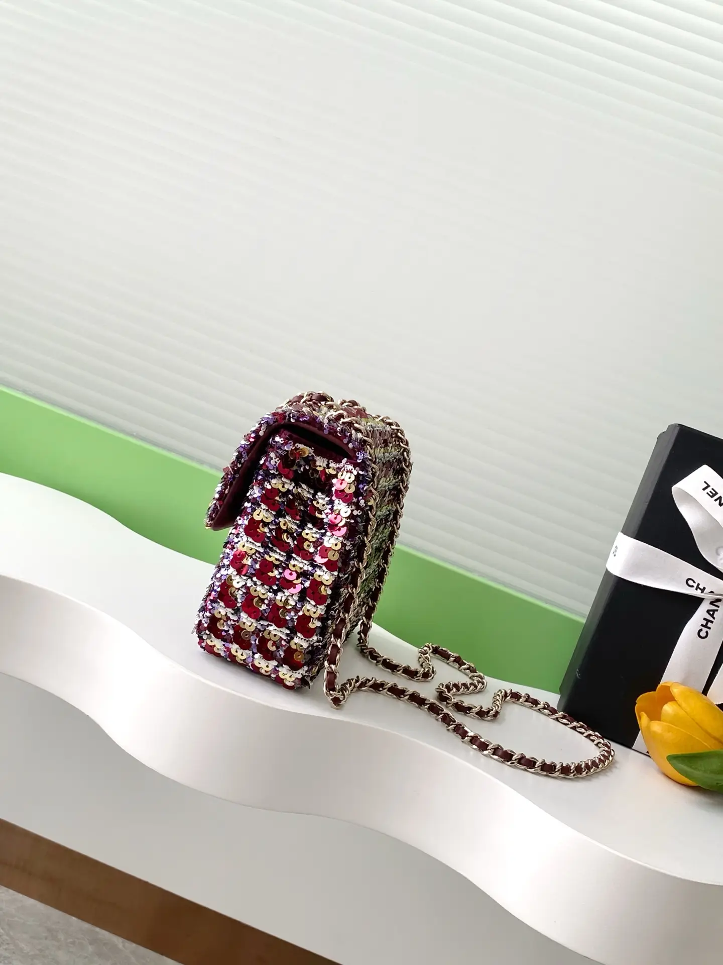 Chanel Flap Bag Sequins AS4561