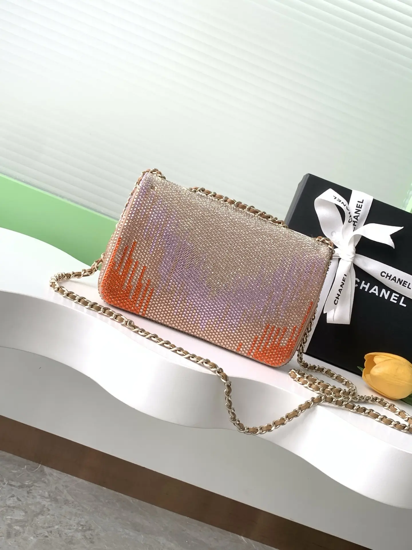 Chanel Flap Bag Sequins AS4561