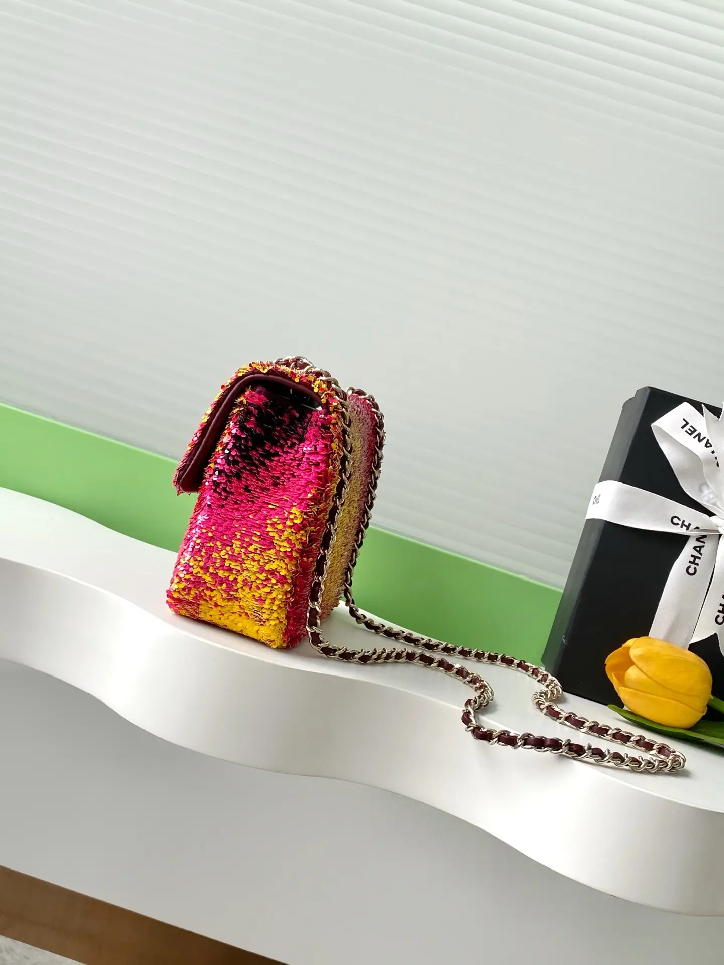 Chanel Flap Bag Sequins AS4561