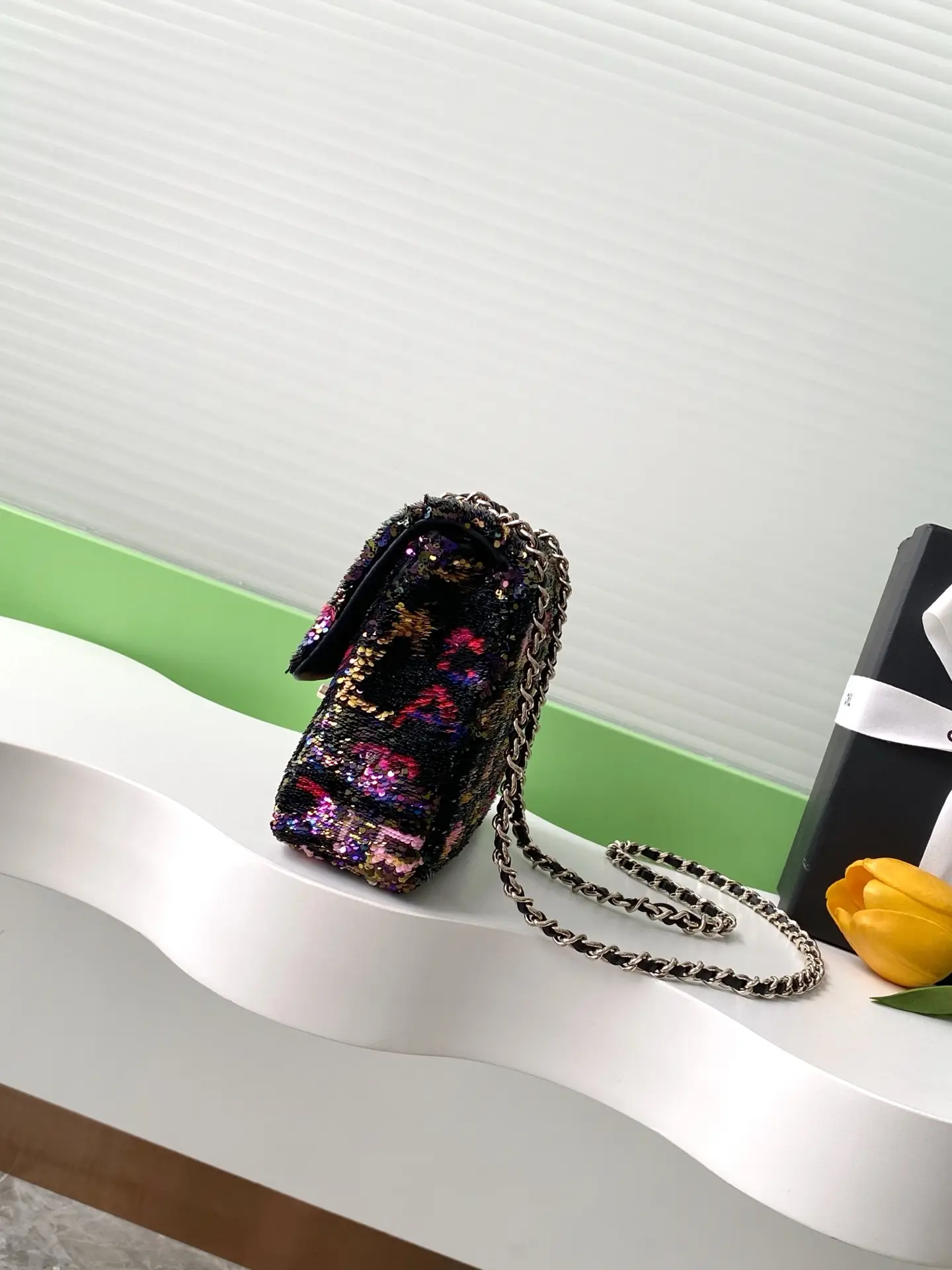 Chanel Flap Bag Sequins AS4561