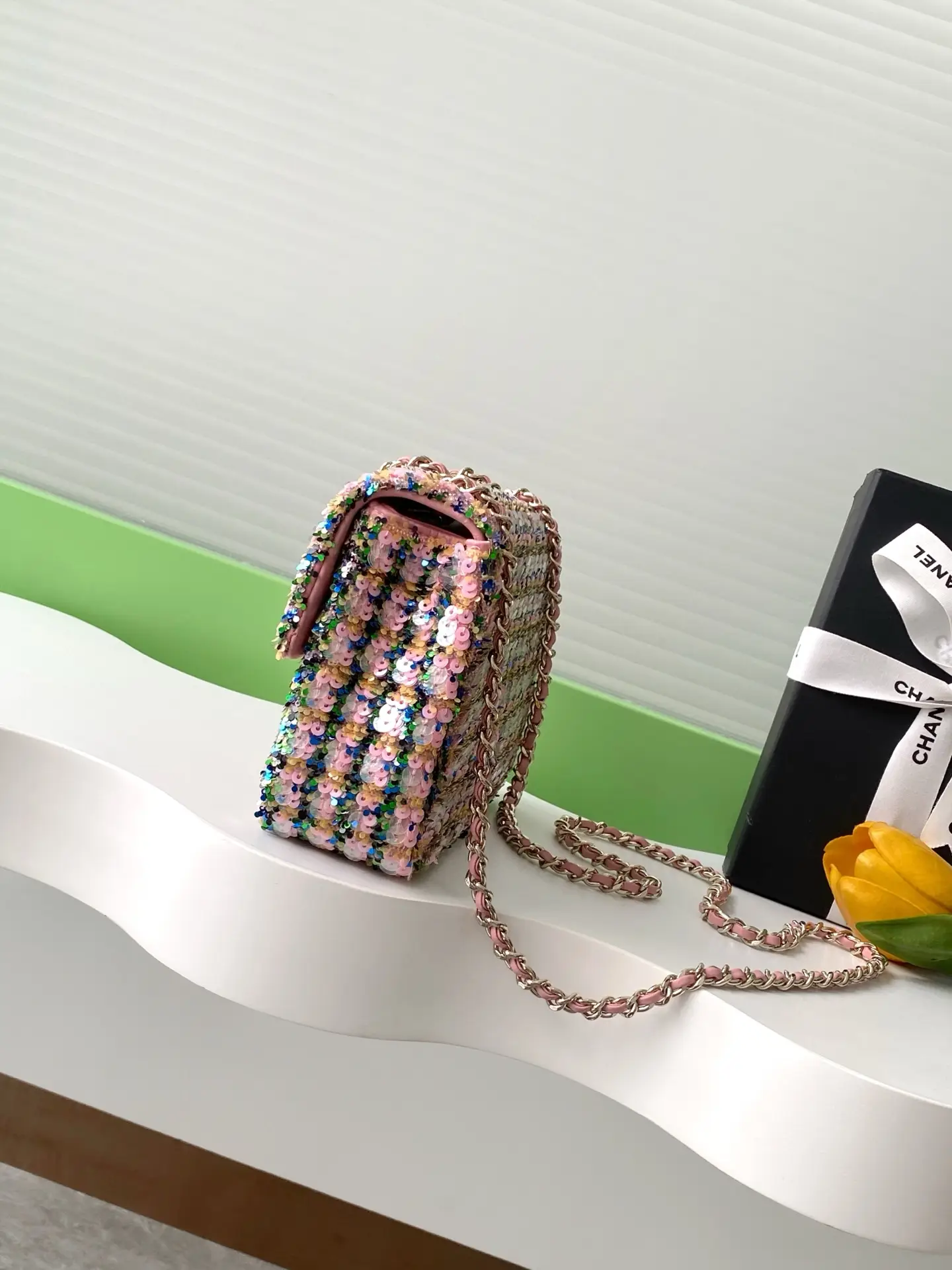 Chanel Flap Bag Sequins AS4561