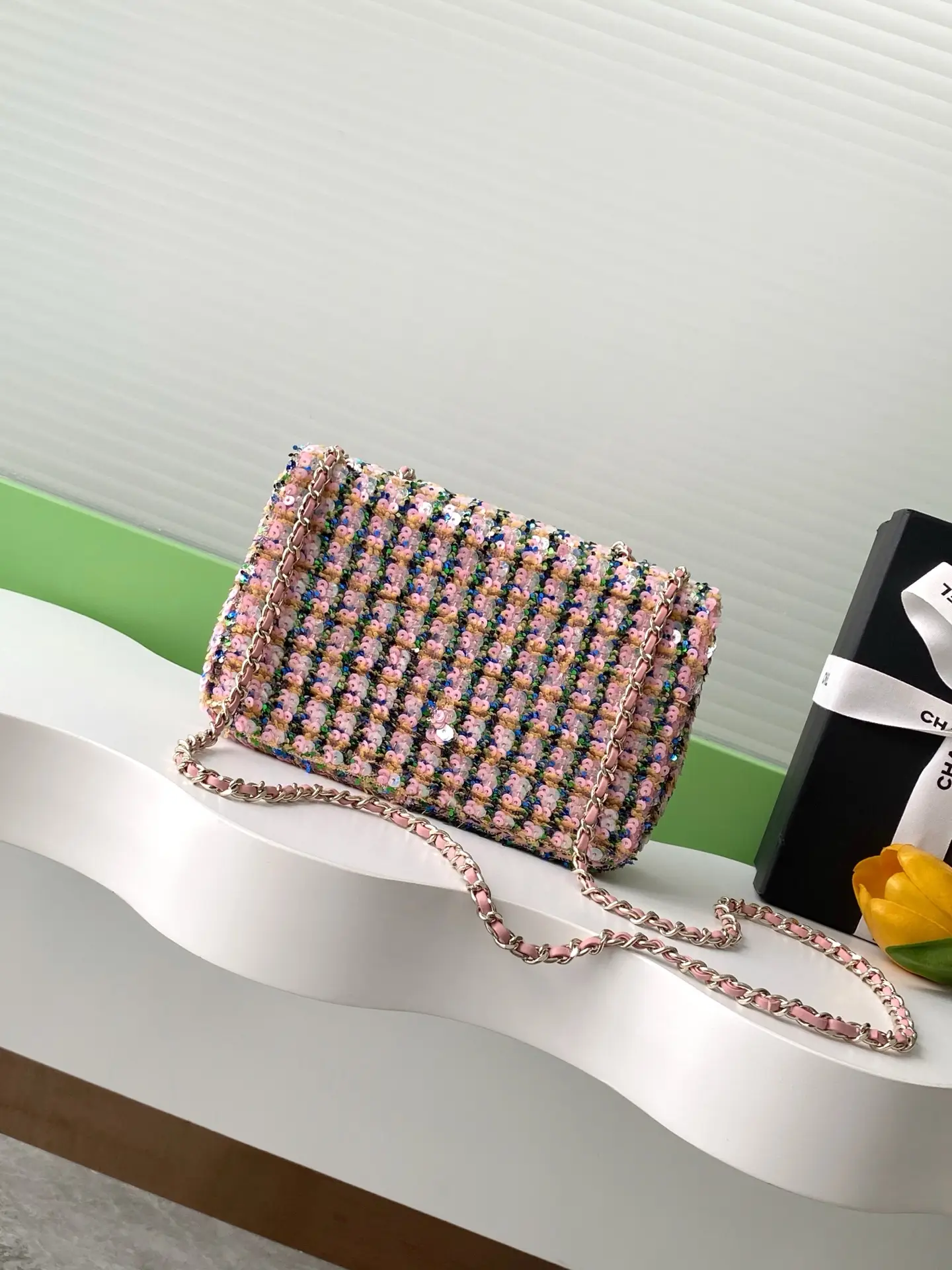 Chanel Flap Bag Sequins AS4561
