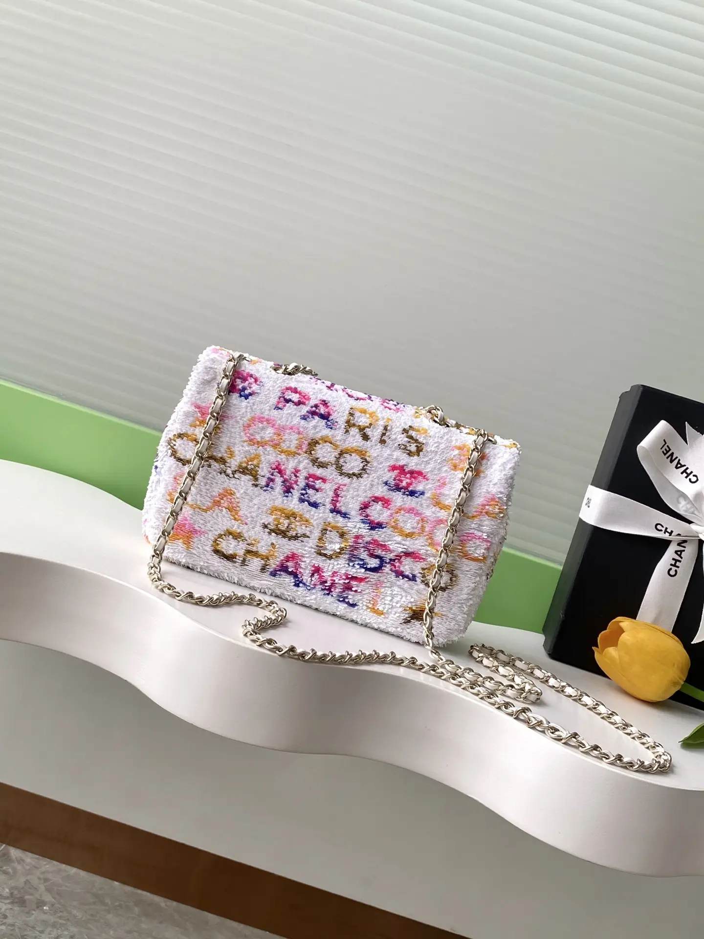 Chanel Flap Bag Sequins AS4561