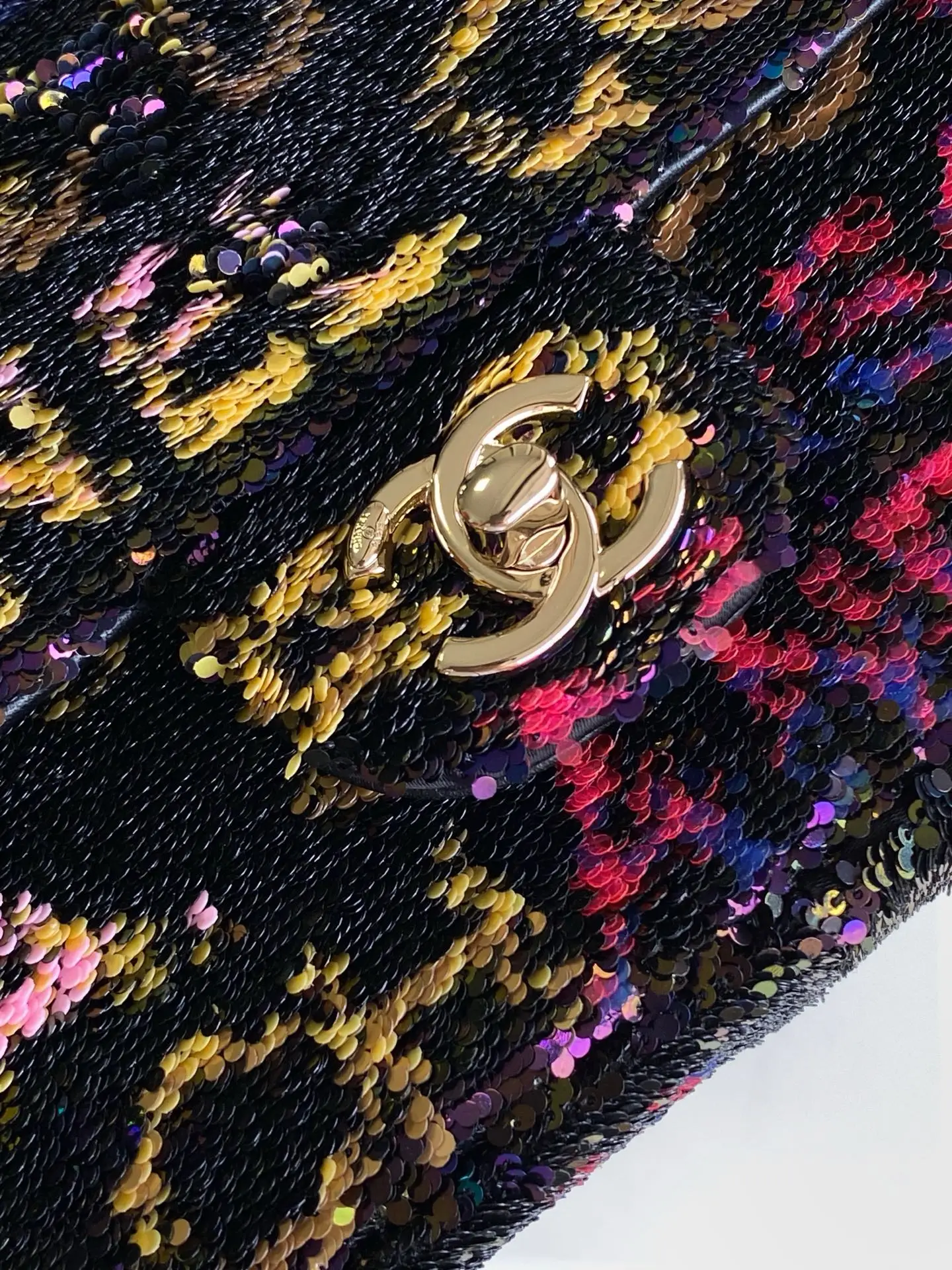 Chanel Flap Bag Sequins AS4561