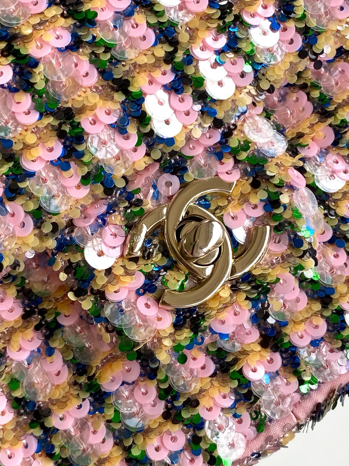 Chanel Flap Bag Sequins AS4561