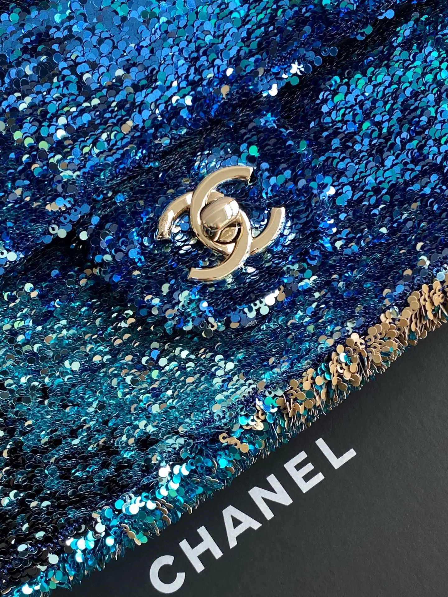 Chanel Flap Bag Sequins AS4561