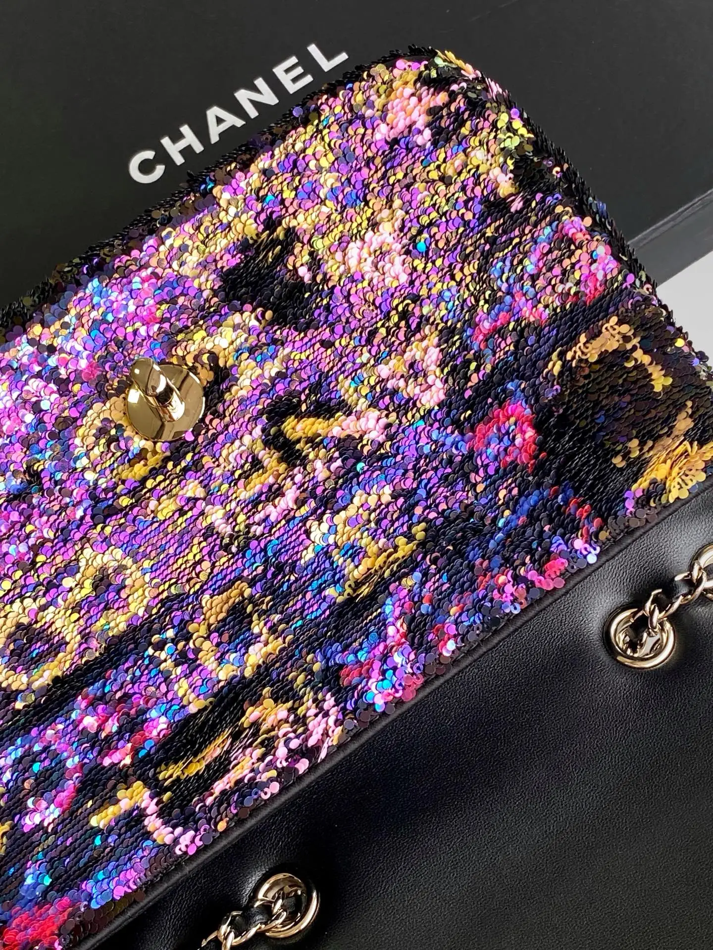 Chanel Flap Bag Sequins AS4561