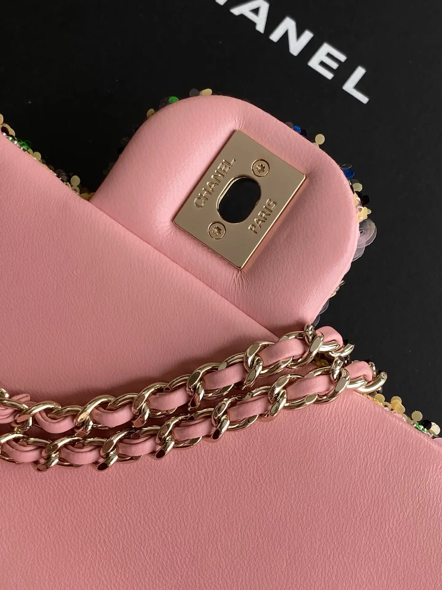Chanel Flap Bag Sequins AS4561