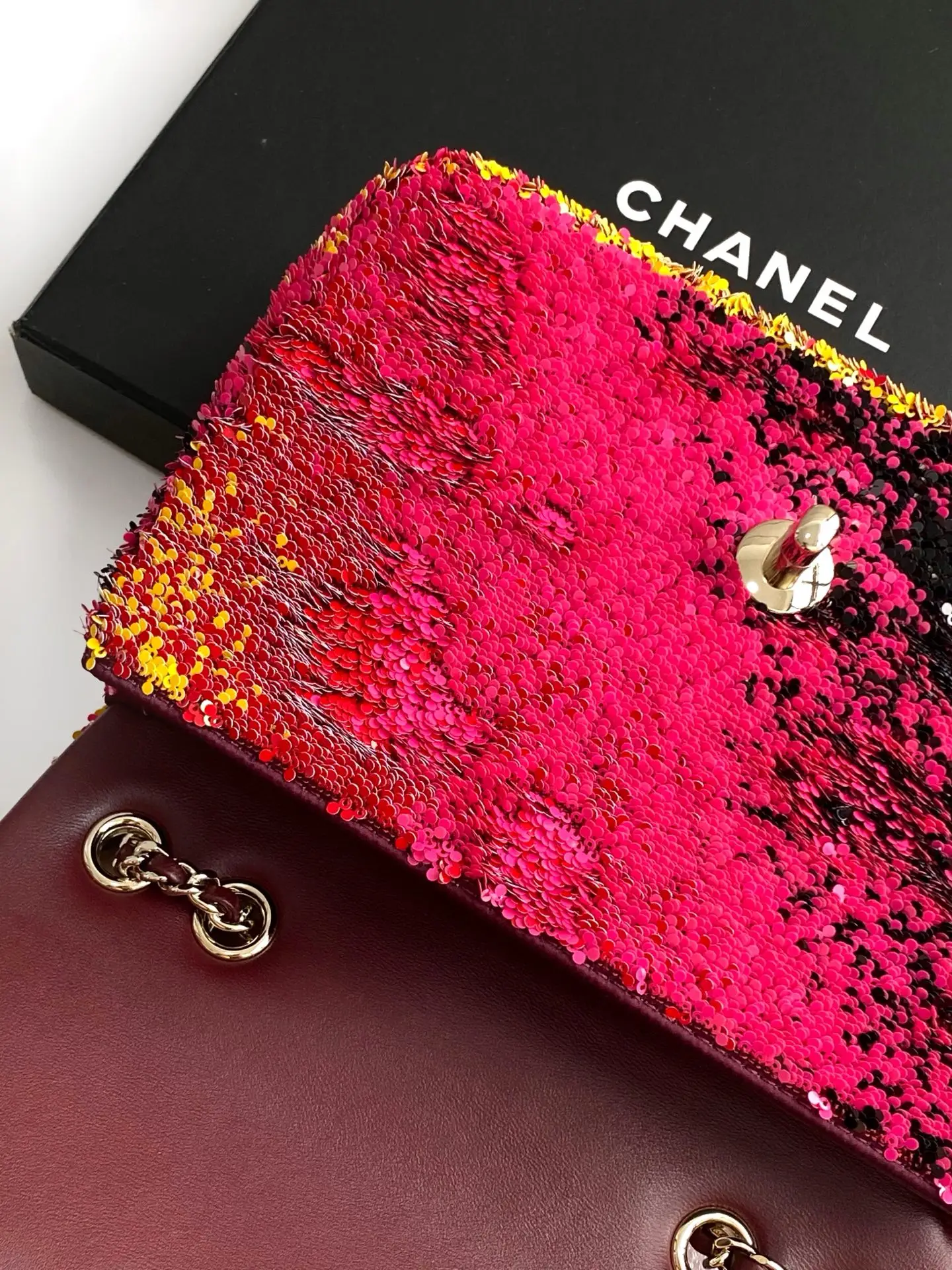 Chanel Flap Bag Sequins AS4561