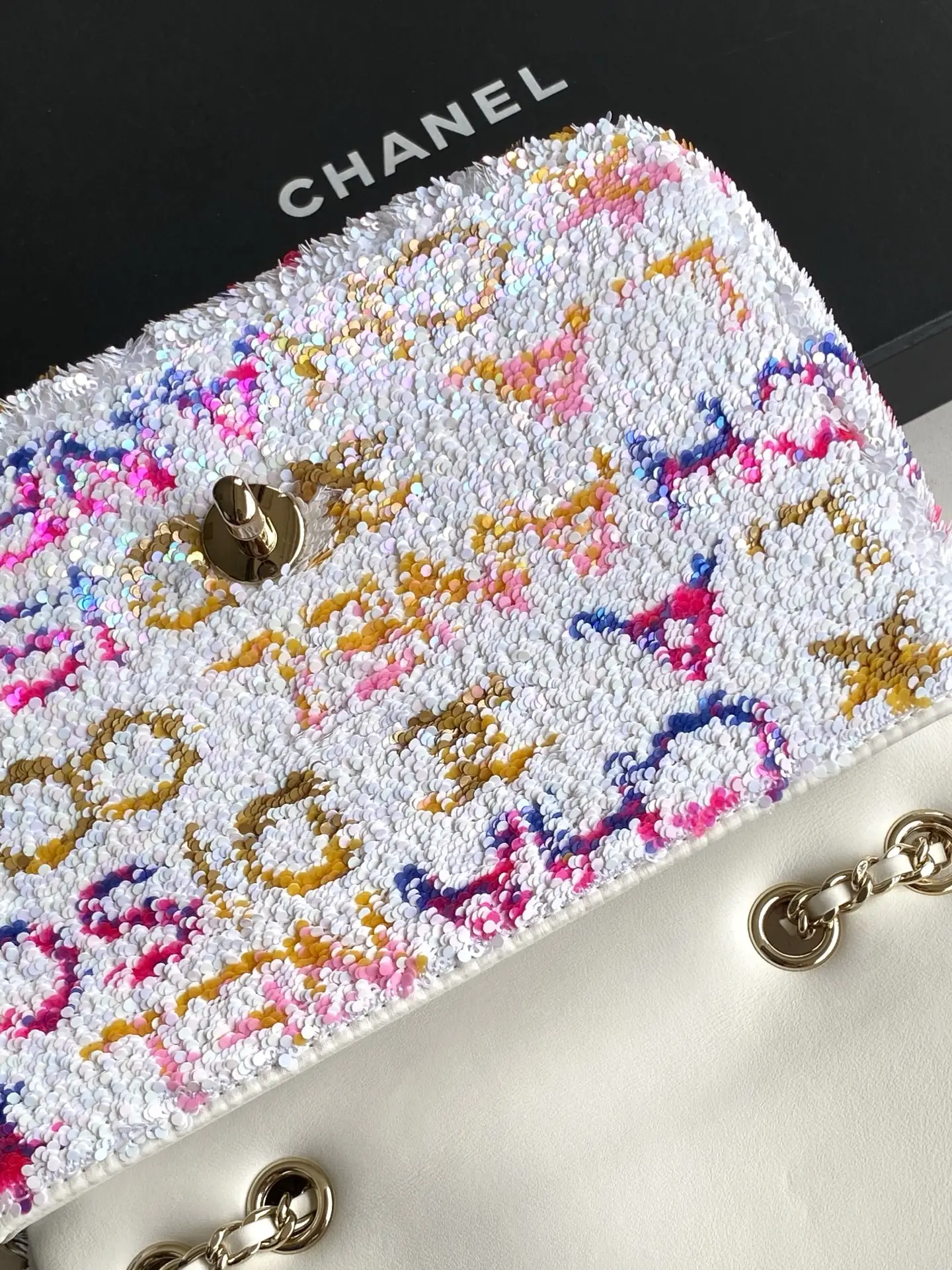 Chanel Flap Bag Sequins AS4561