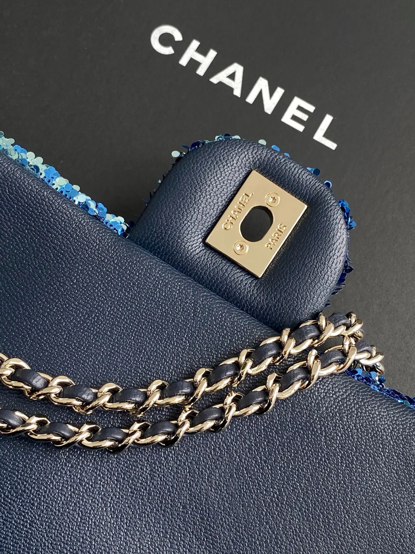 Chanel Flap Bag Sequins AS4561