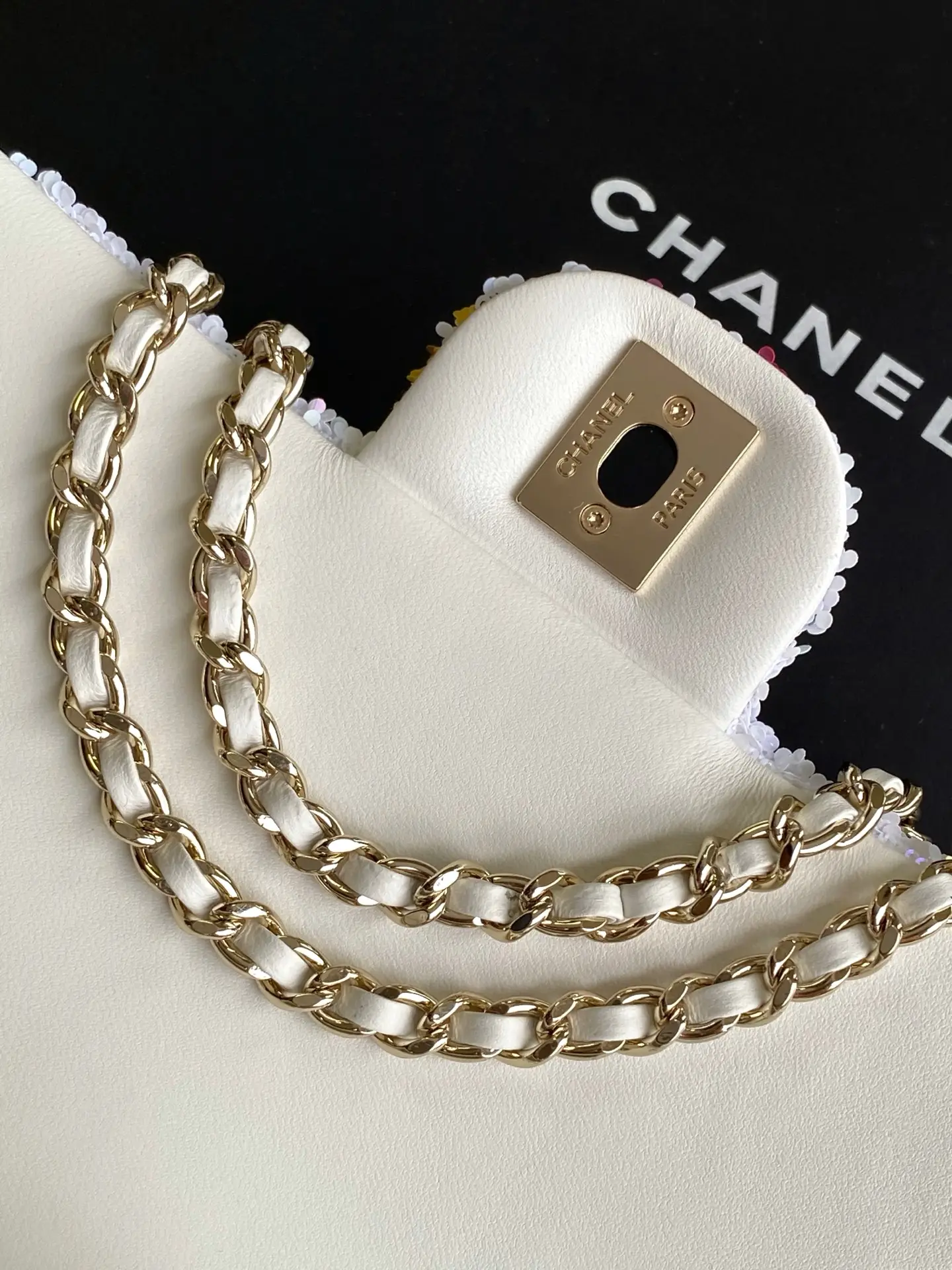 Chanel Flap Bag Sequins AS4561