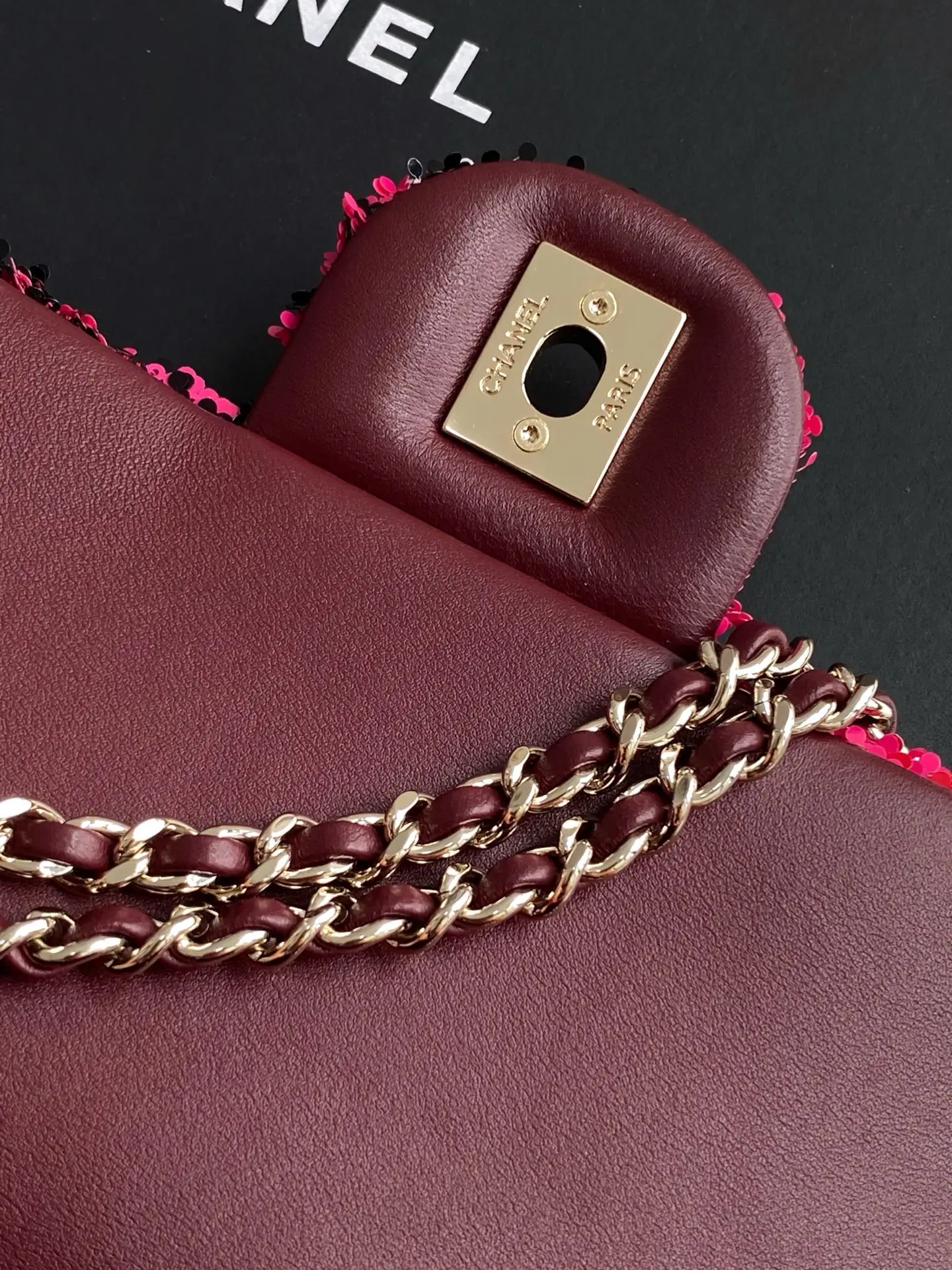 Chanel Flap Bag Sequins AS4561