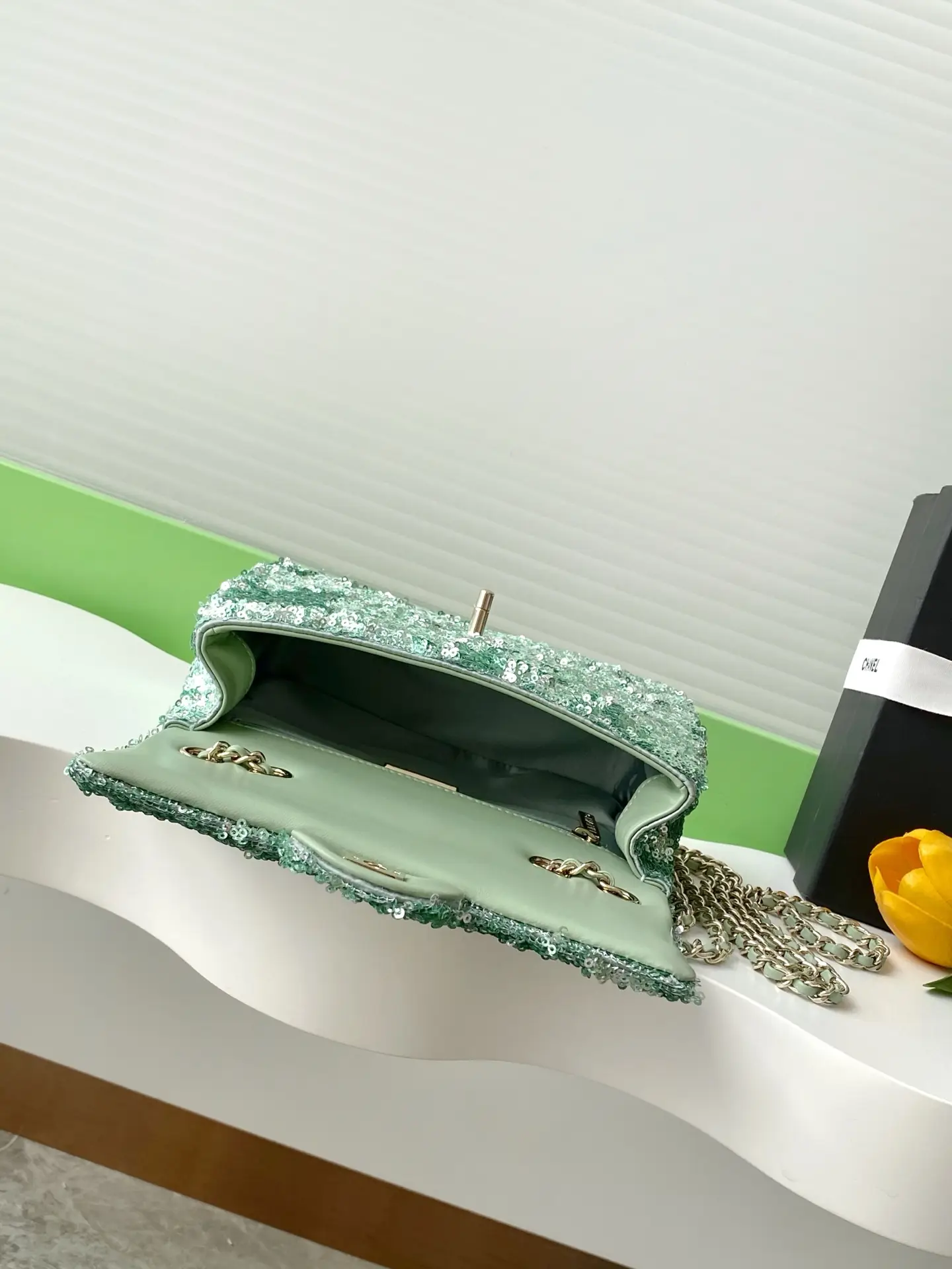 Chanel Flap Bag Sequins AS4561