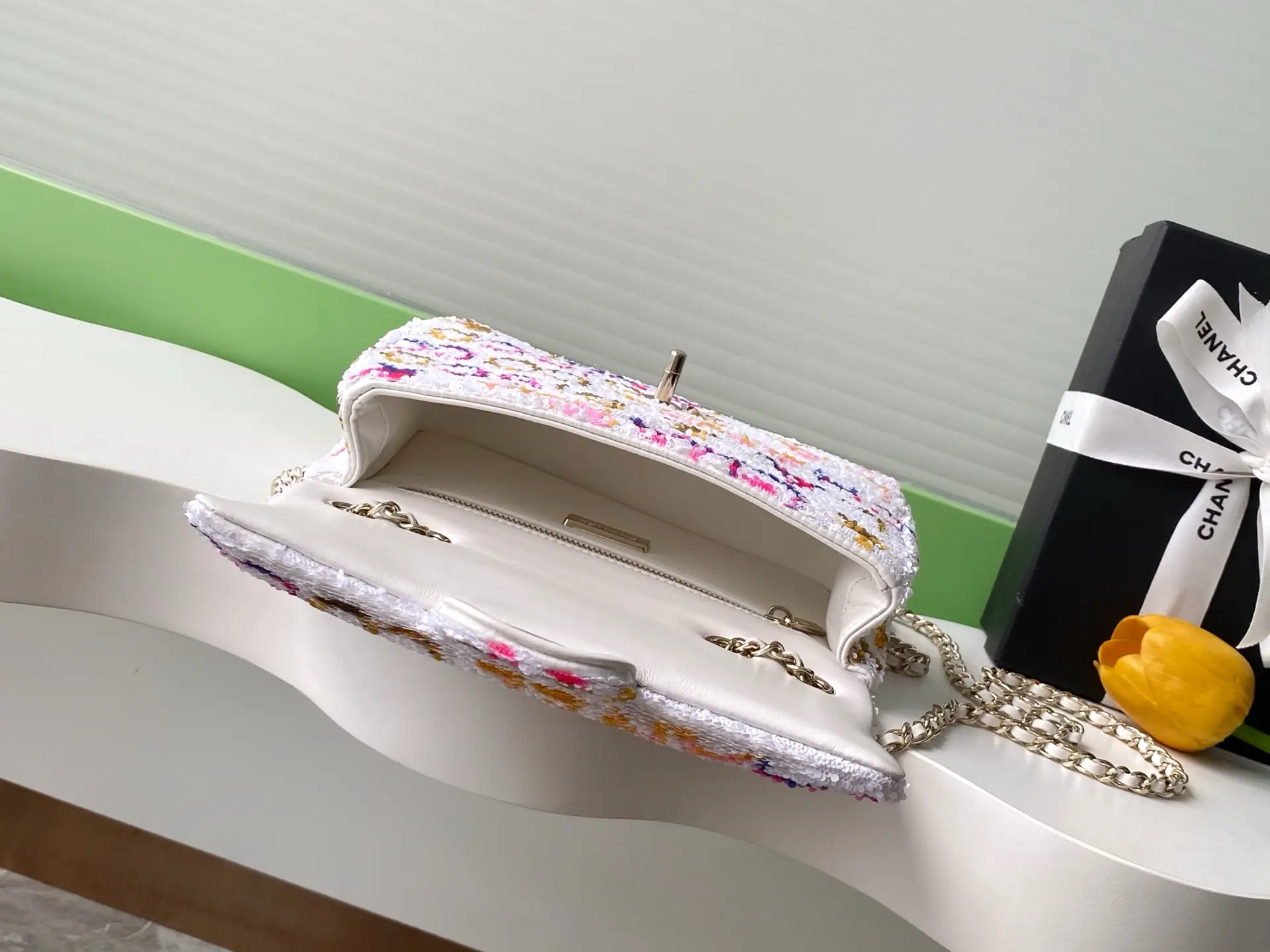 Chanel Flap Bag Sequins AS4561