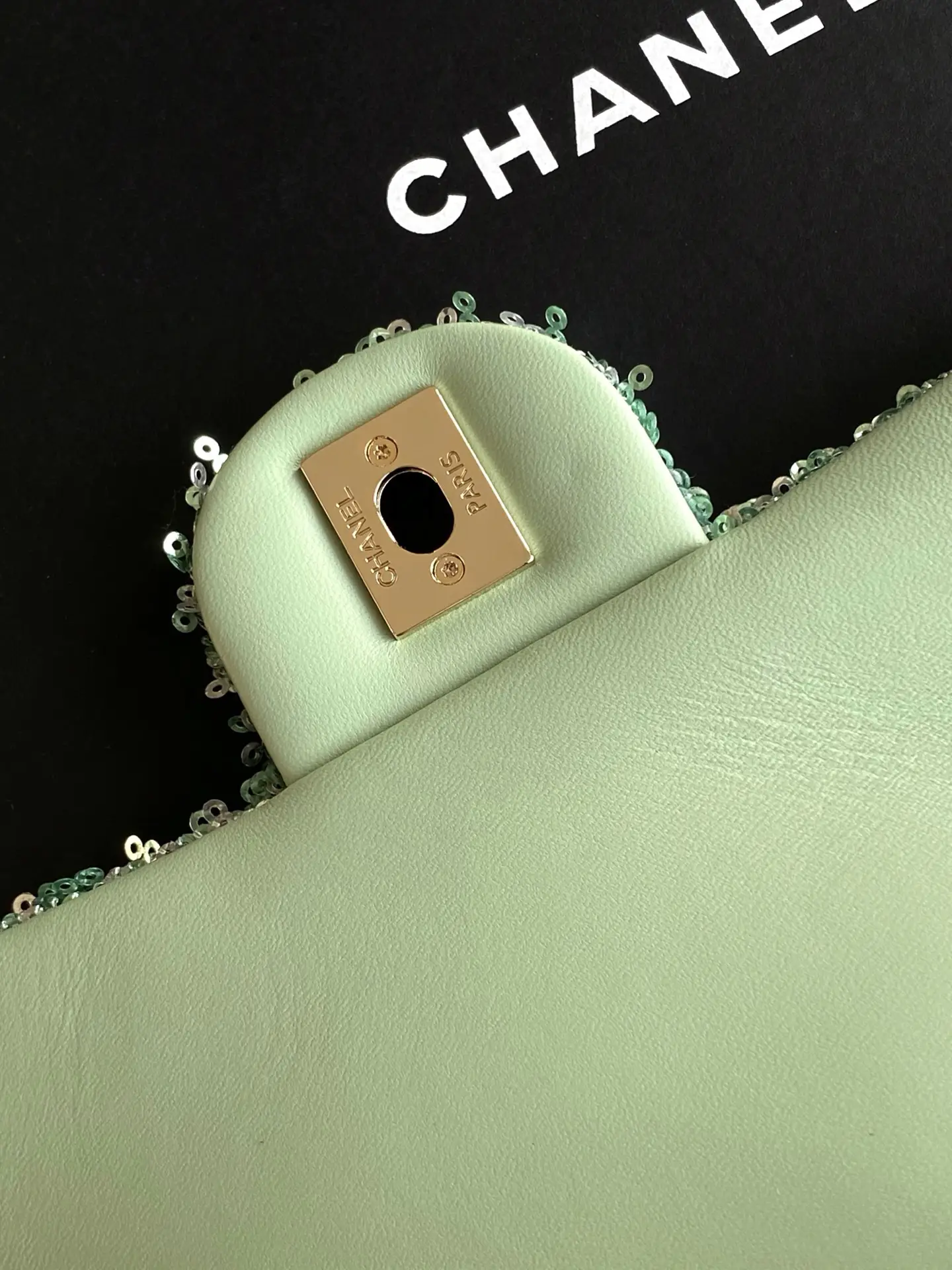 Chanel Flap Bag Sequins AS4561