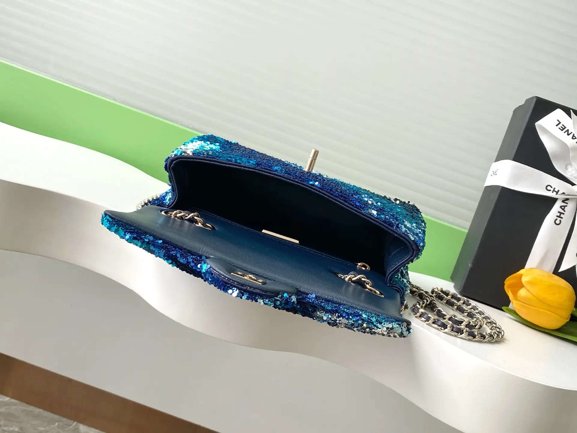 Chanel Flap Bag Sequins AS4561