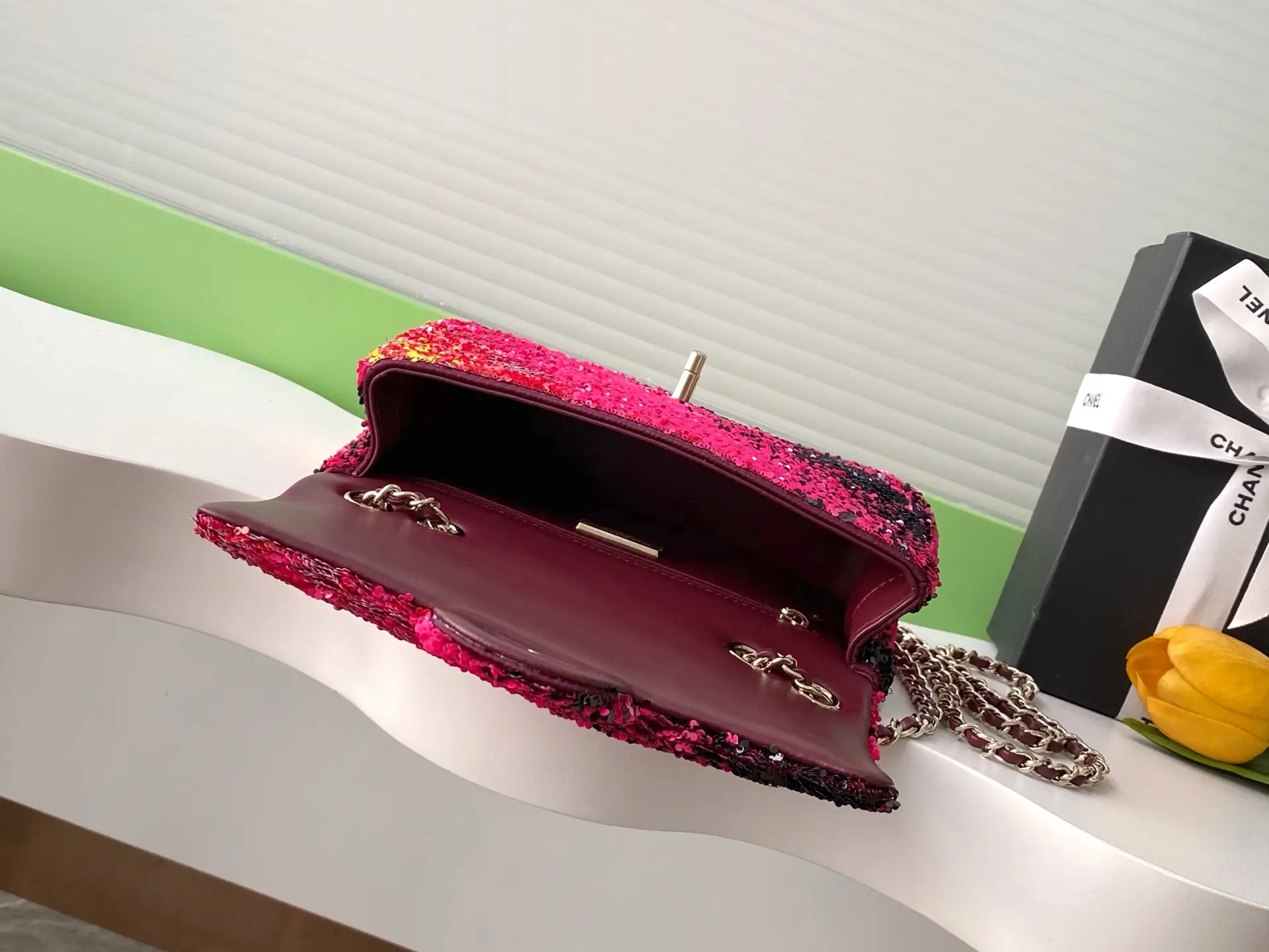 Chanel Flap Bag Sequins AS4561