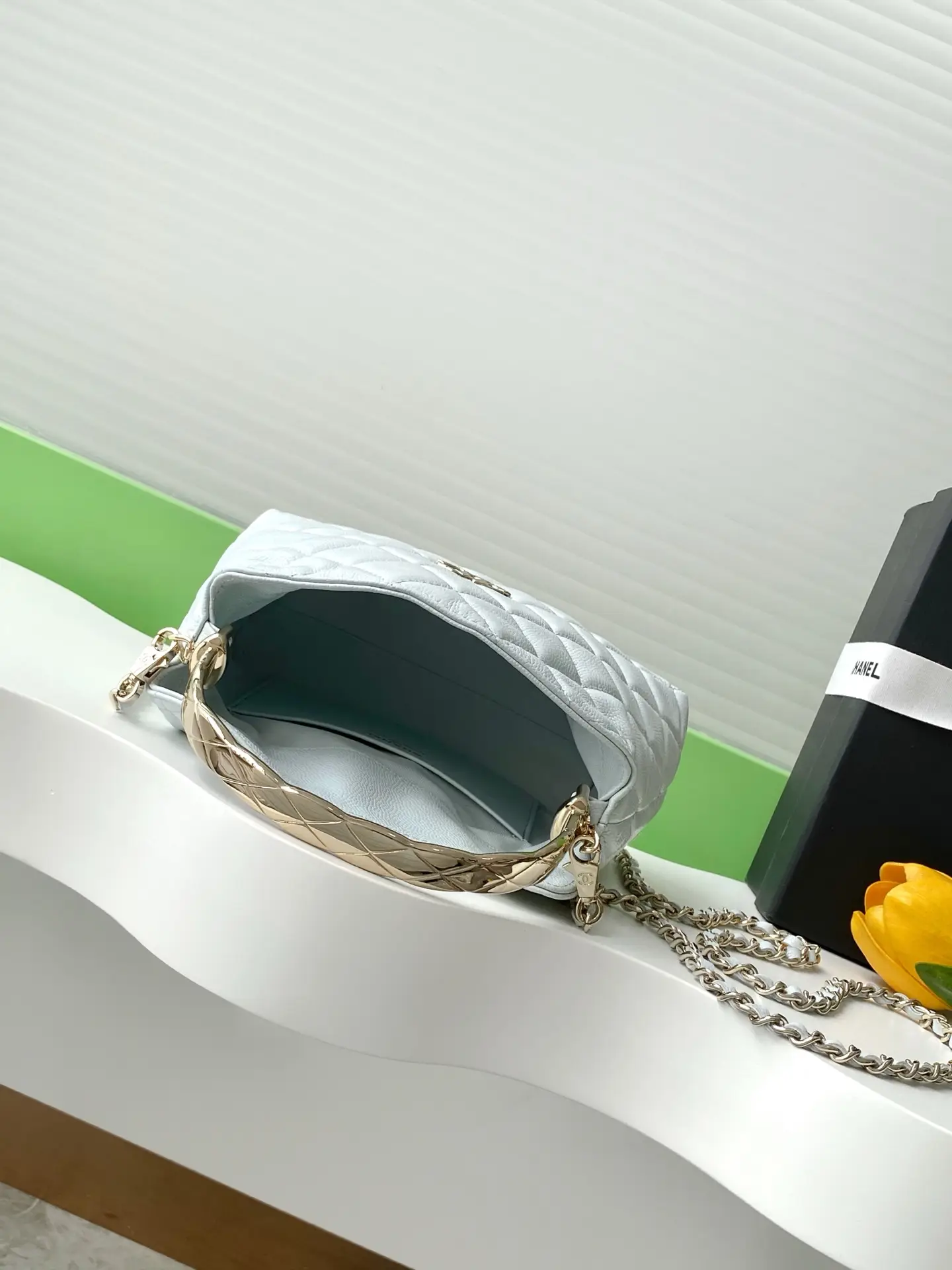 Chanel Handle Bag AP4591 Light Blue